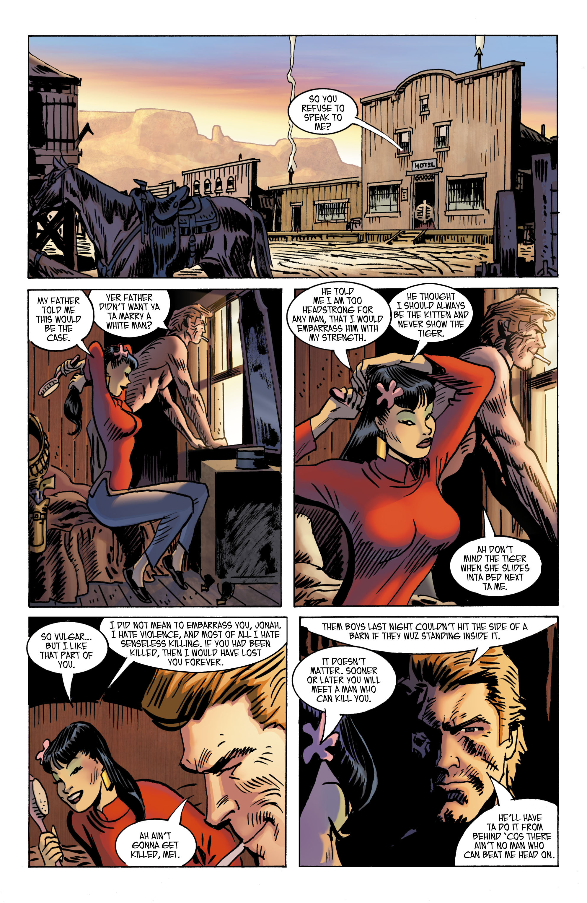 Read online Jonah Hex (2006) comic -  Issue #61 - 16