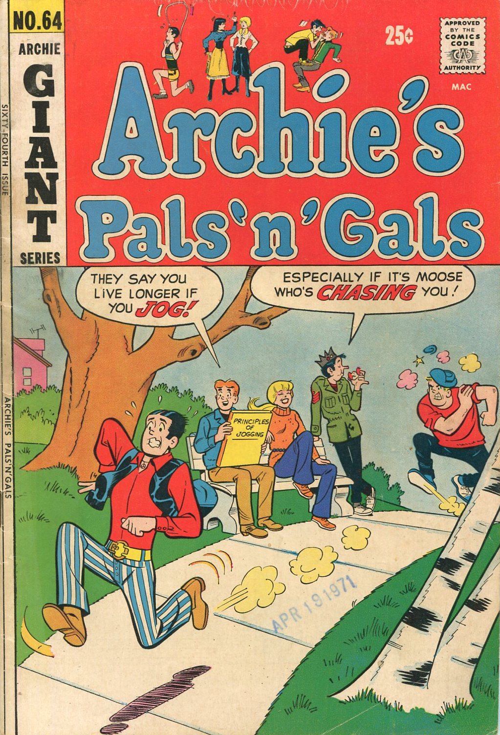 Read online Archie's Pals 'N' Gals (1952) comic -  Issue #64 - 1
