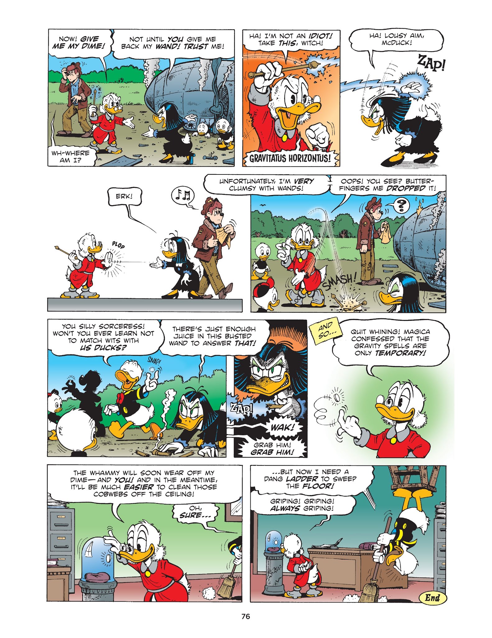 Read online Walt Disney Uncle Scrooge and Donald Duck: The Don Rosa Library comic -  Issue # TPB 7 (Part 1) - 77