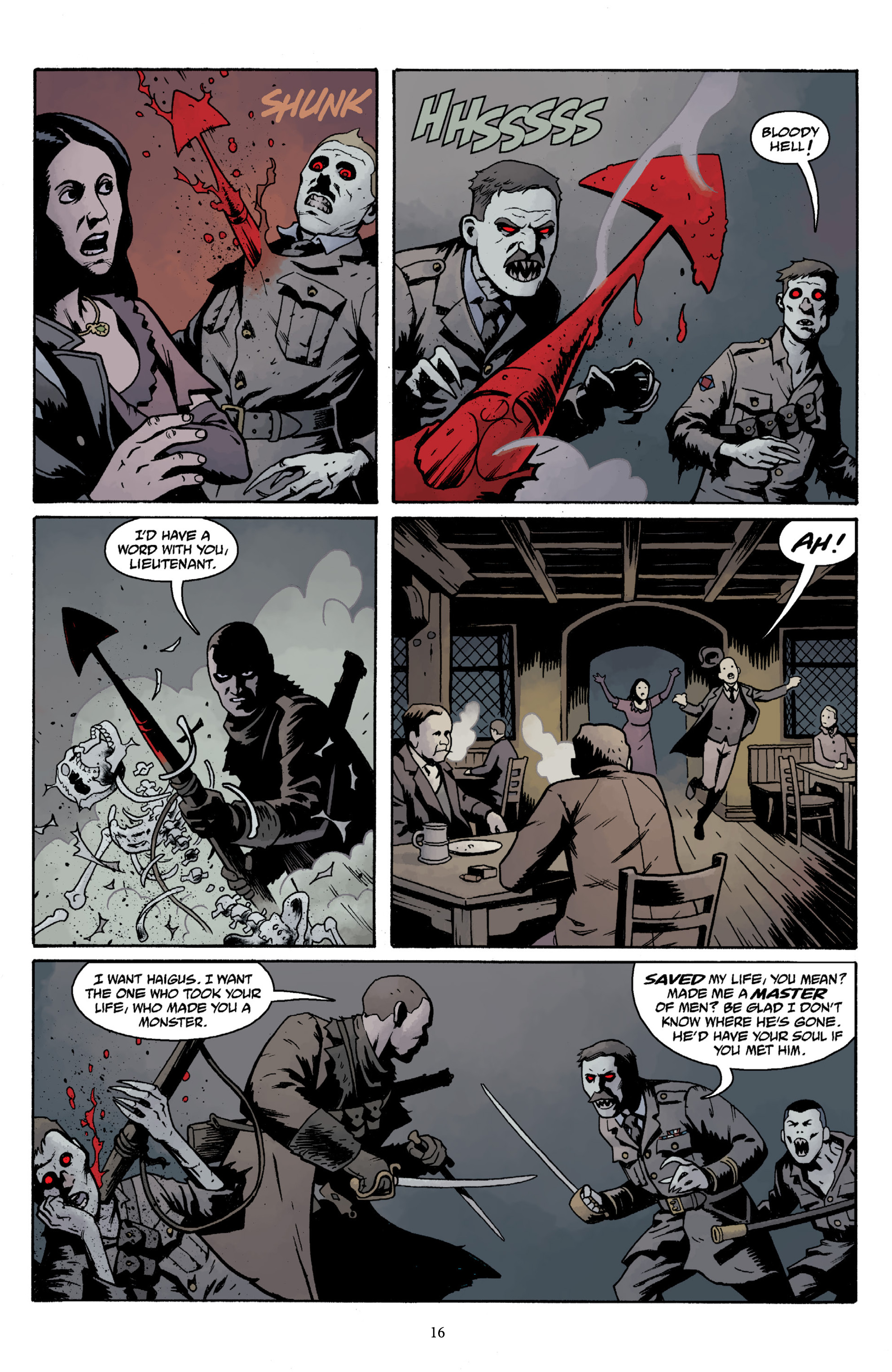 Read online Baltimore Volume 3: A Passing Stranger and Other Stories comic -  Issue # Full - 18