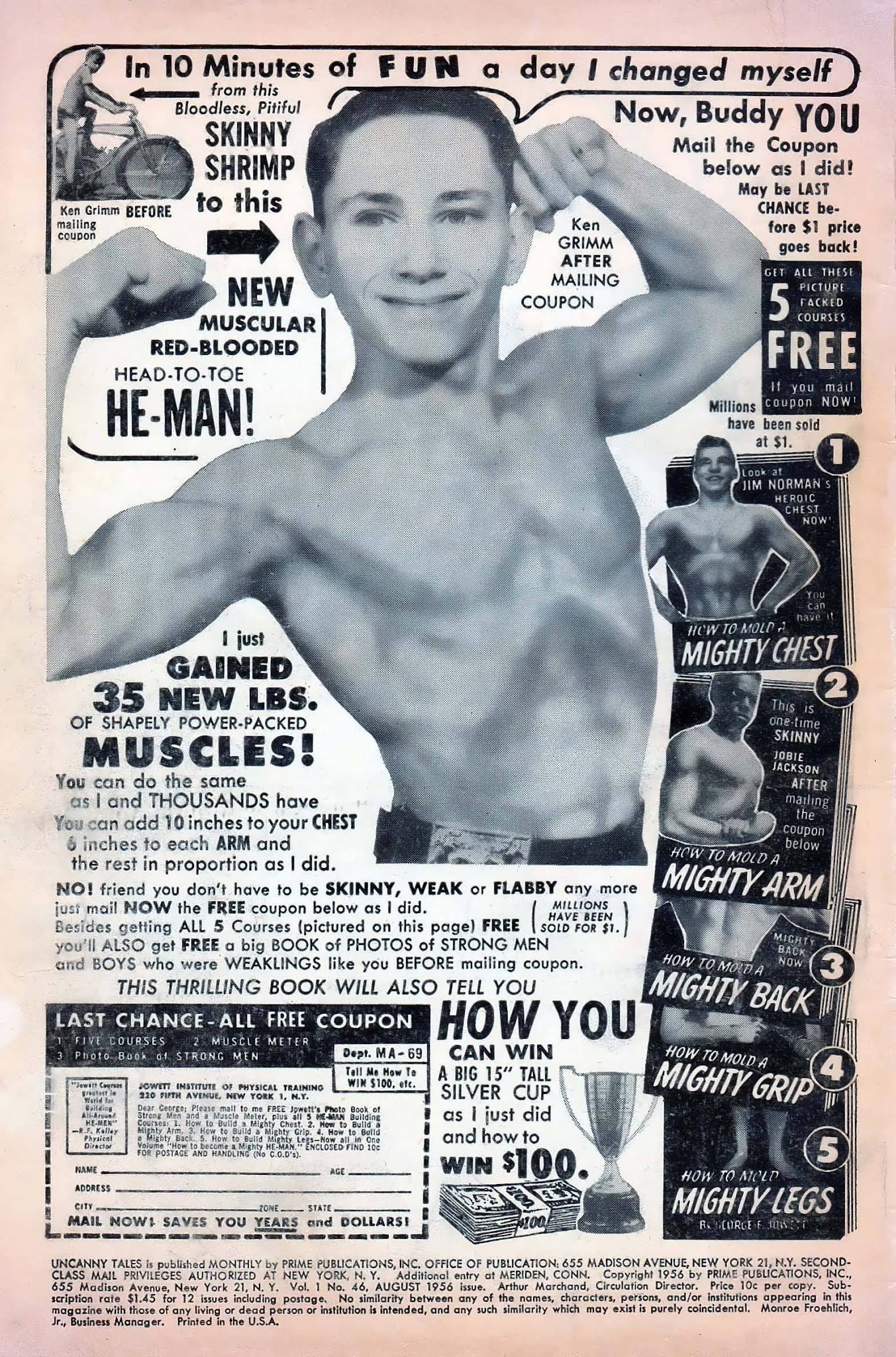 Read online Uncanny Tales comic -  Issue #46 - 2