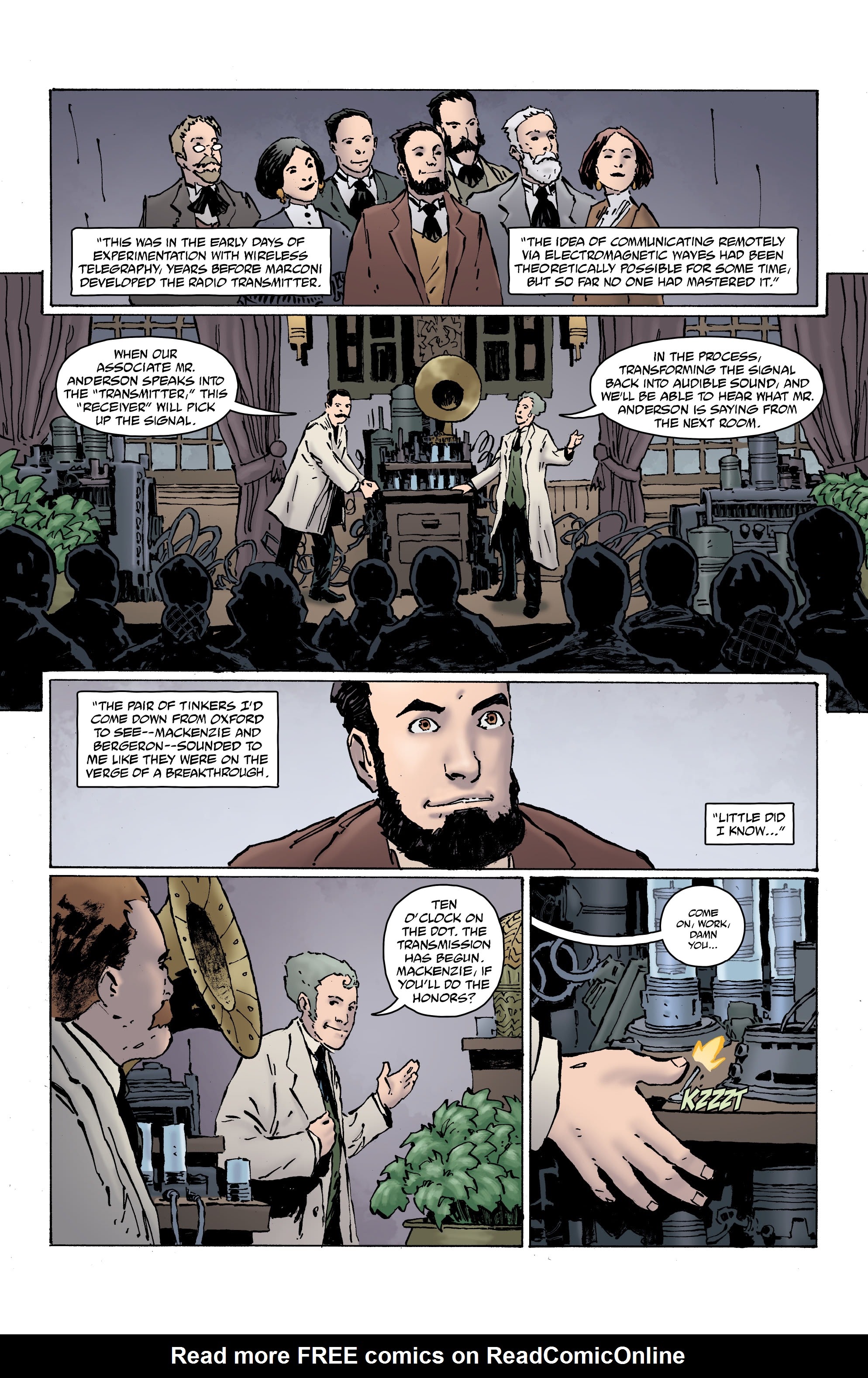 Read online Hellboy: The Silver Lantern Club comic -  Issue #1 - 6