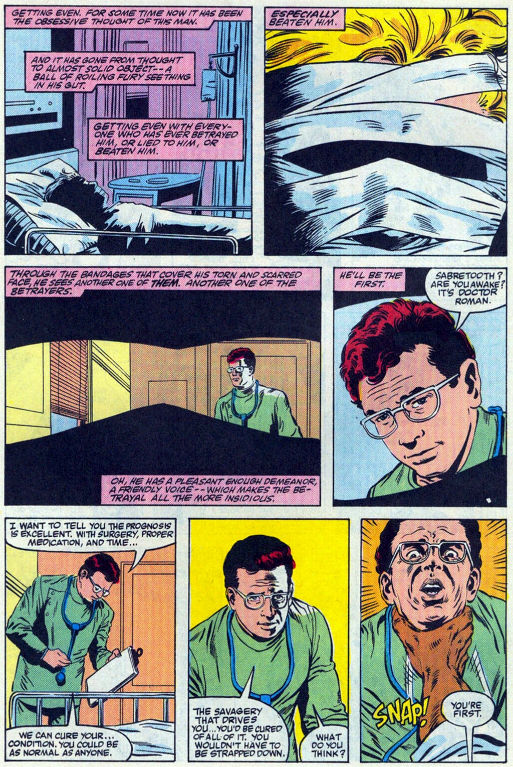 Read online Sabretooth Classic comic -  Issue #5 - 6