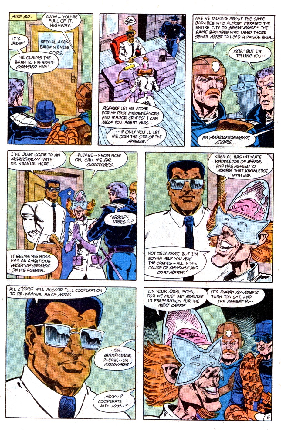 Read online COPS comic -  Issue #10 - 10