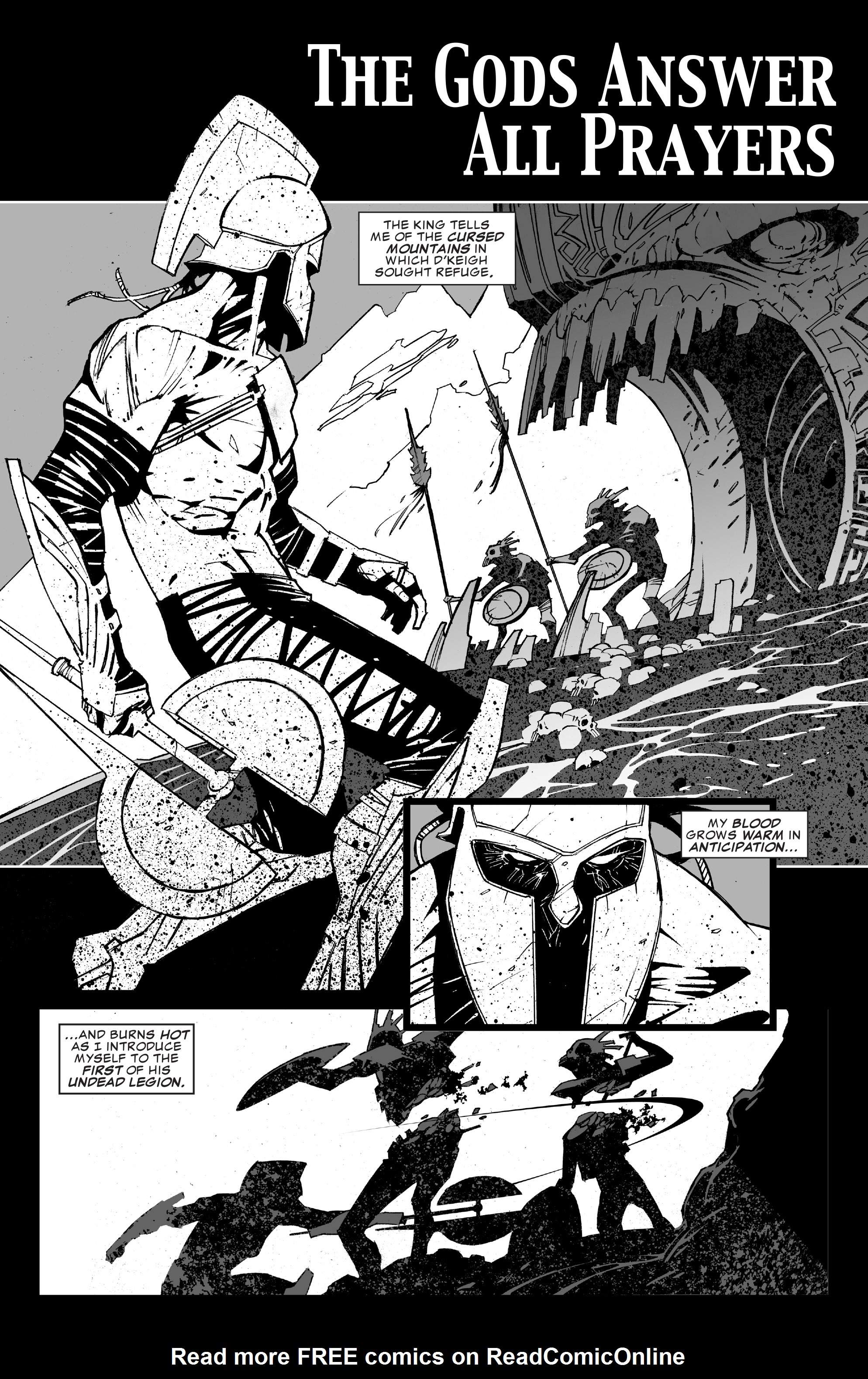 Read online The Savage Axe of Ares (B&W) comic -  Issue # Full - 23