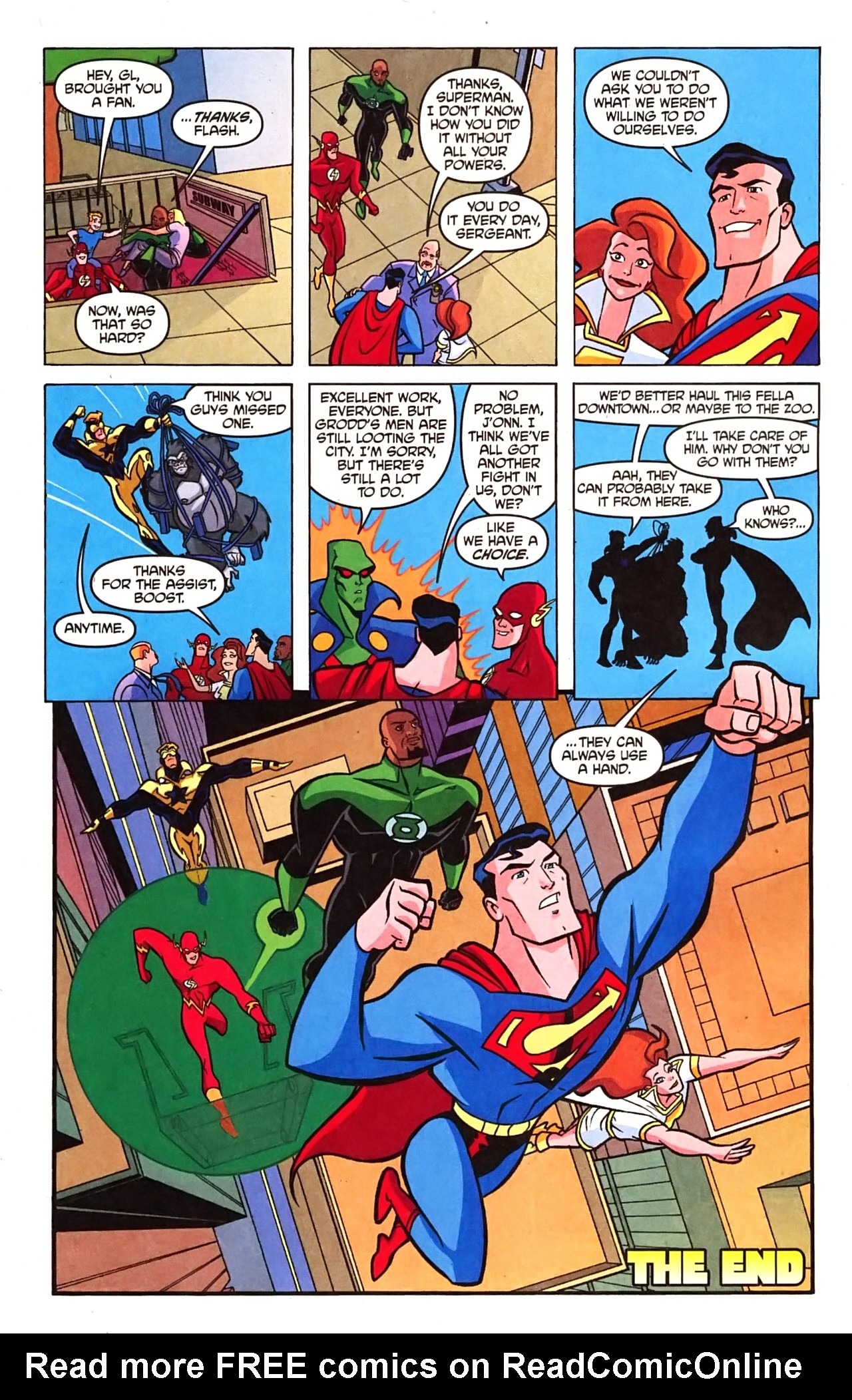 Read online Justice League Unlimited comic -  Issue #45 - 22