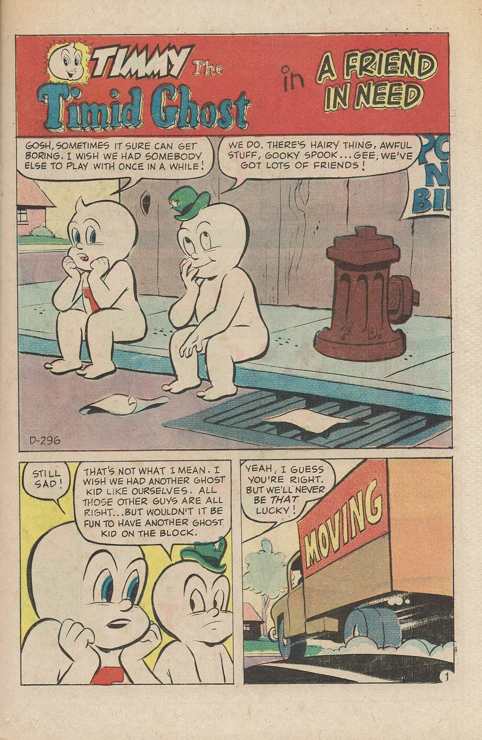 Read online Timmy the Timid Ghost comic -  Issue #19 - 20