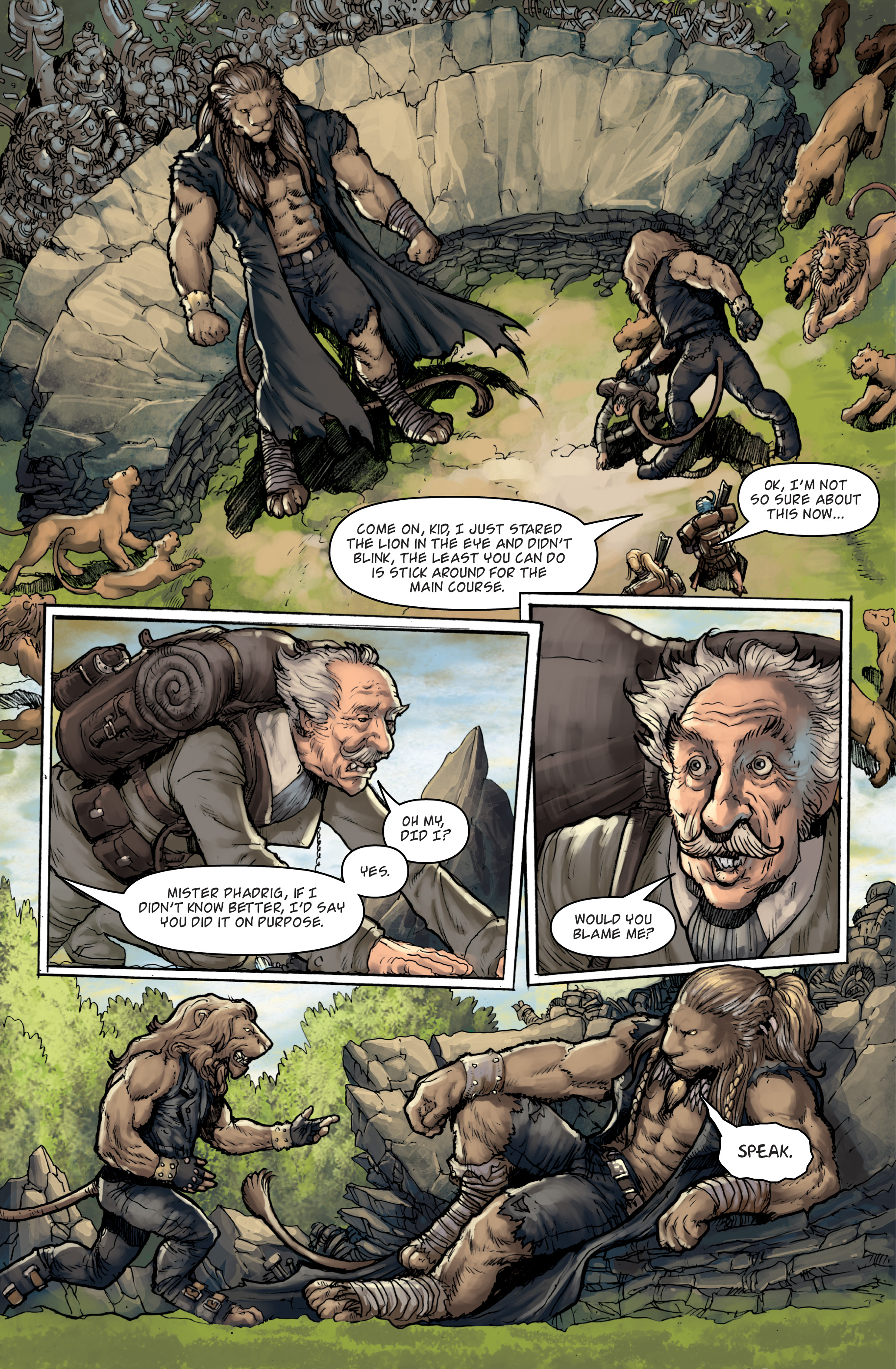 Read online The Steam Engines of Oz: The Geared Leviathan comic -  Issue #2 - 6