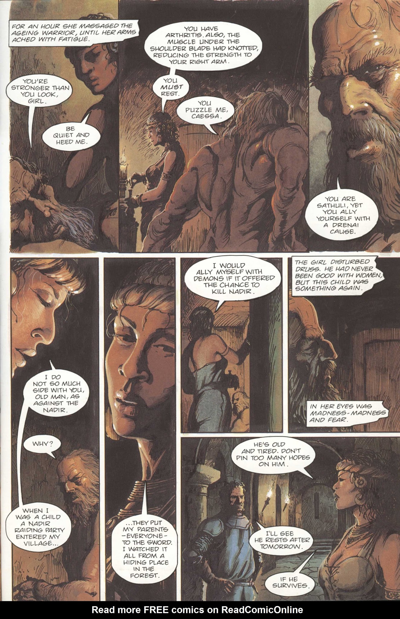 Read online David Gemmell's Legend: A Graphic Novel comic -  Issue # TPB - 64