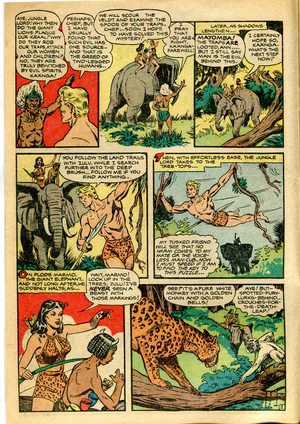 Read online Jungle Comics comic -  Issue #123 - 4