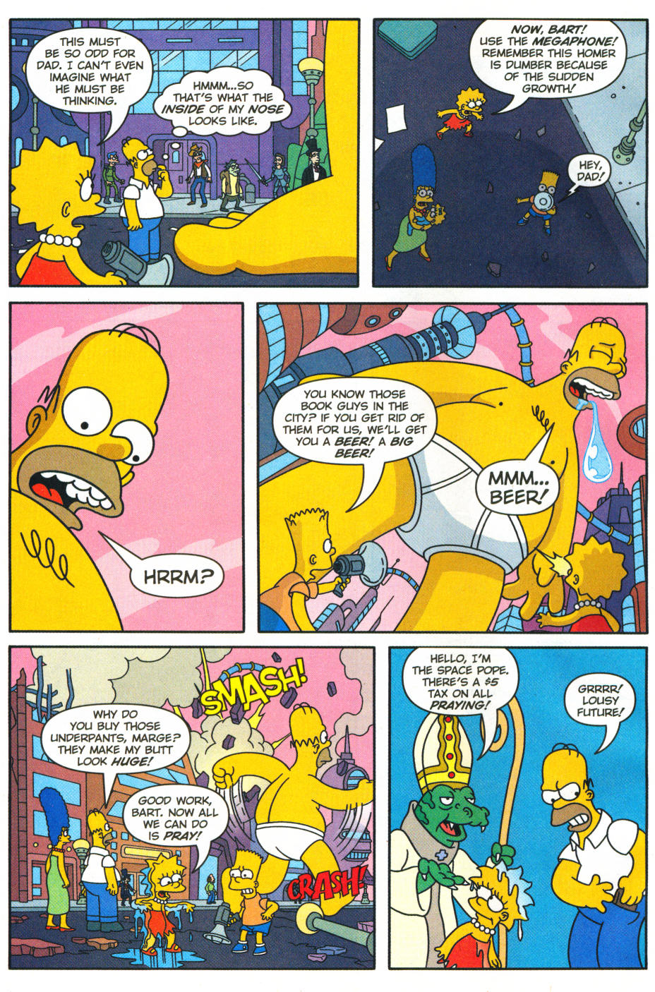 Read online The Simpsons/Futurama Crossover Crisis II comic -  Issue #2 - 21