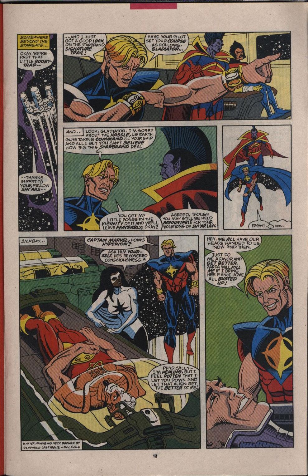 Read online Quasar comic -  Issue #55 - 11