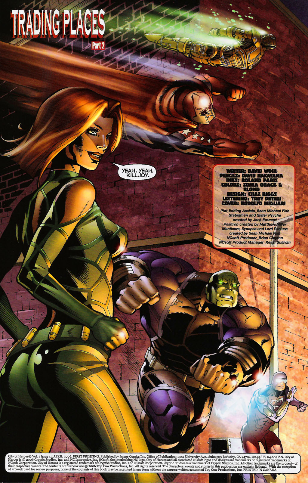 Read online City of Heroes (2005) comic -  Issue #11 - 8