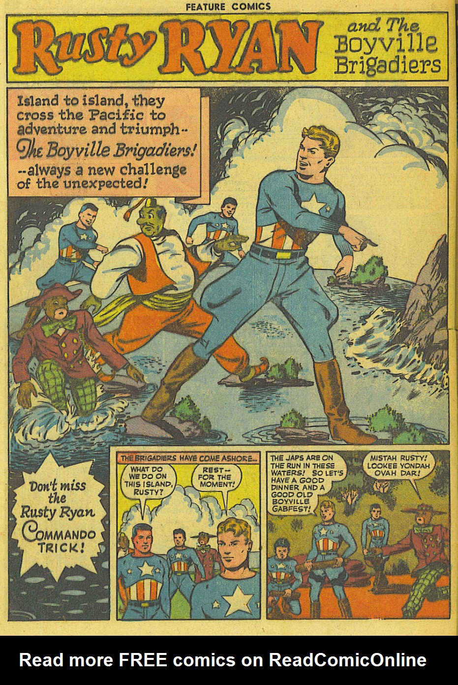 Read online Feature Comics comic -  Issue #87 - 52