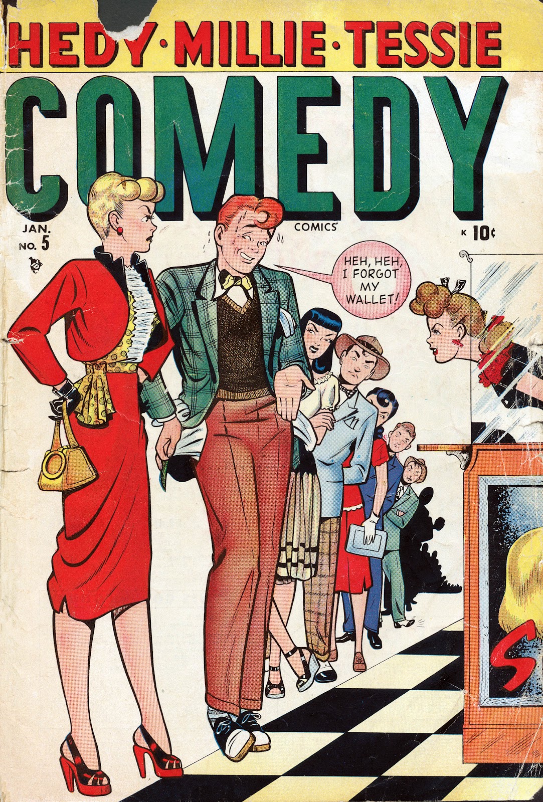 Comedy Comics (1948) issue 5 - Page 1