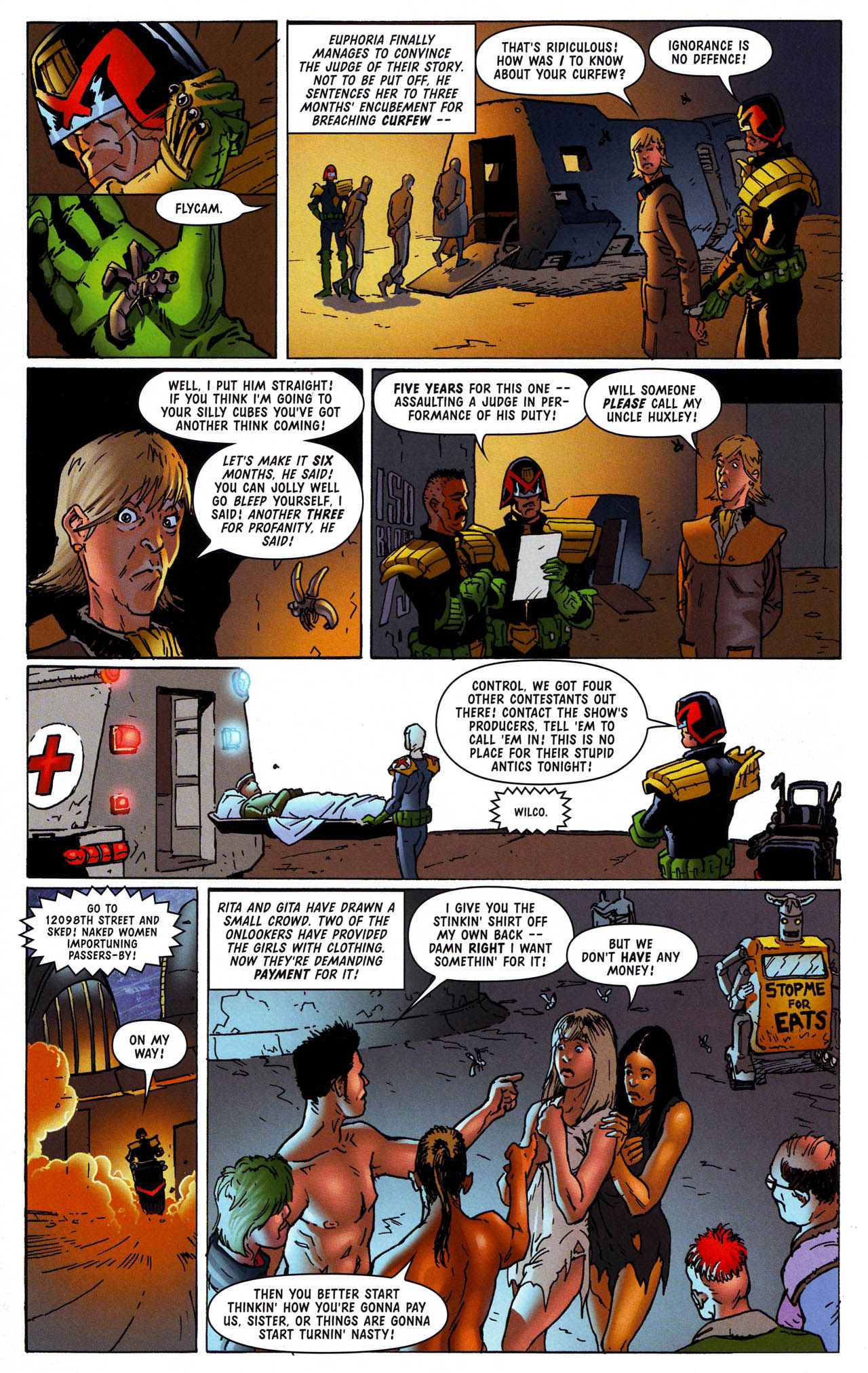 Read online Judge Dredd Megazine (vol. 4) comic -  Issue #9 - 11