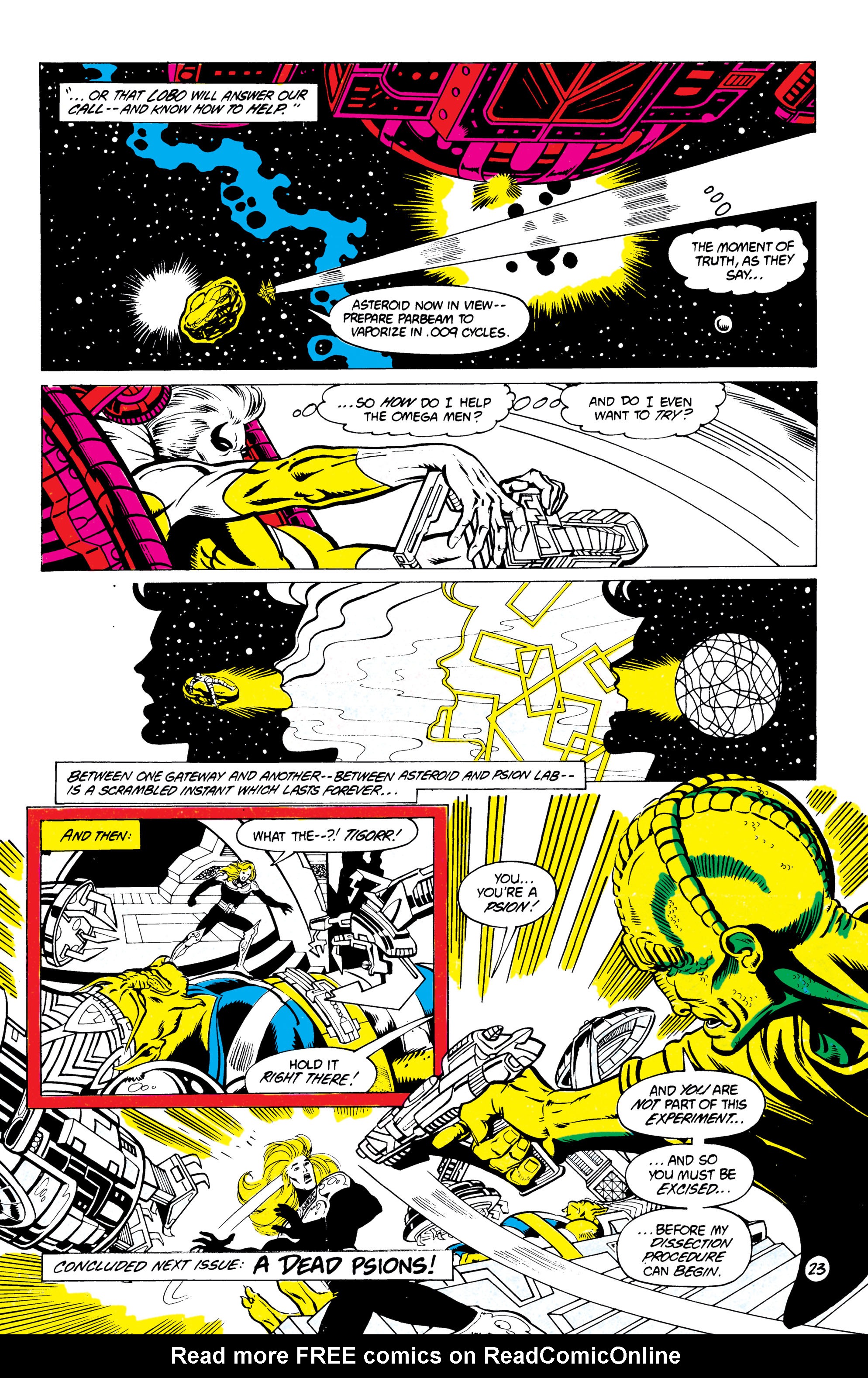 Read online The Omega Men (1983) comic -  Issue #19 - 23