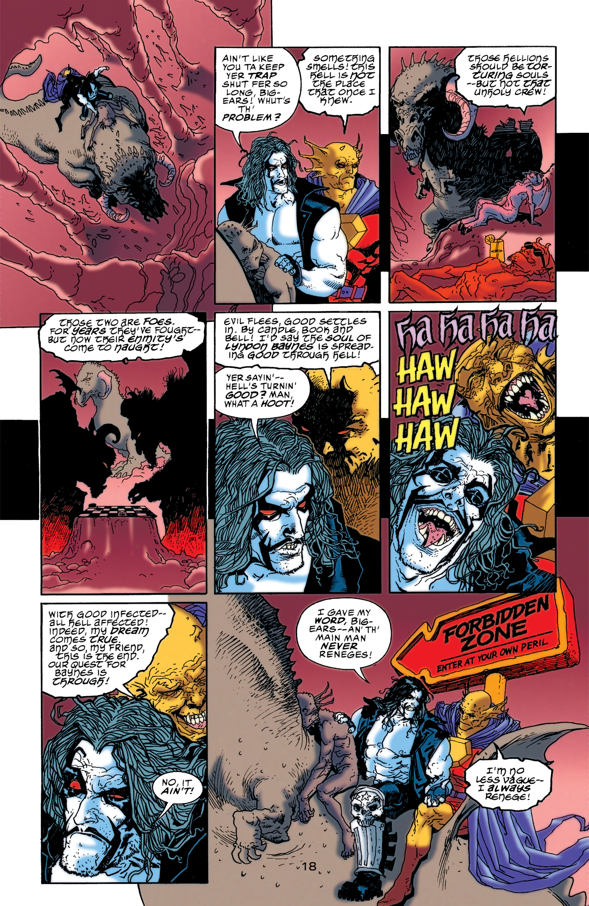 Read online Lobo (1993) comic -  Issue #63 - 19