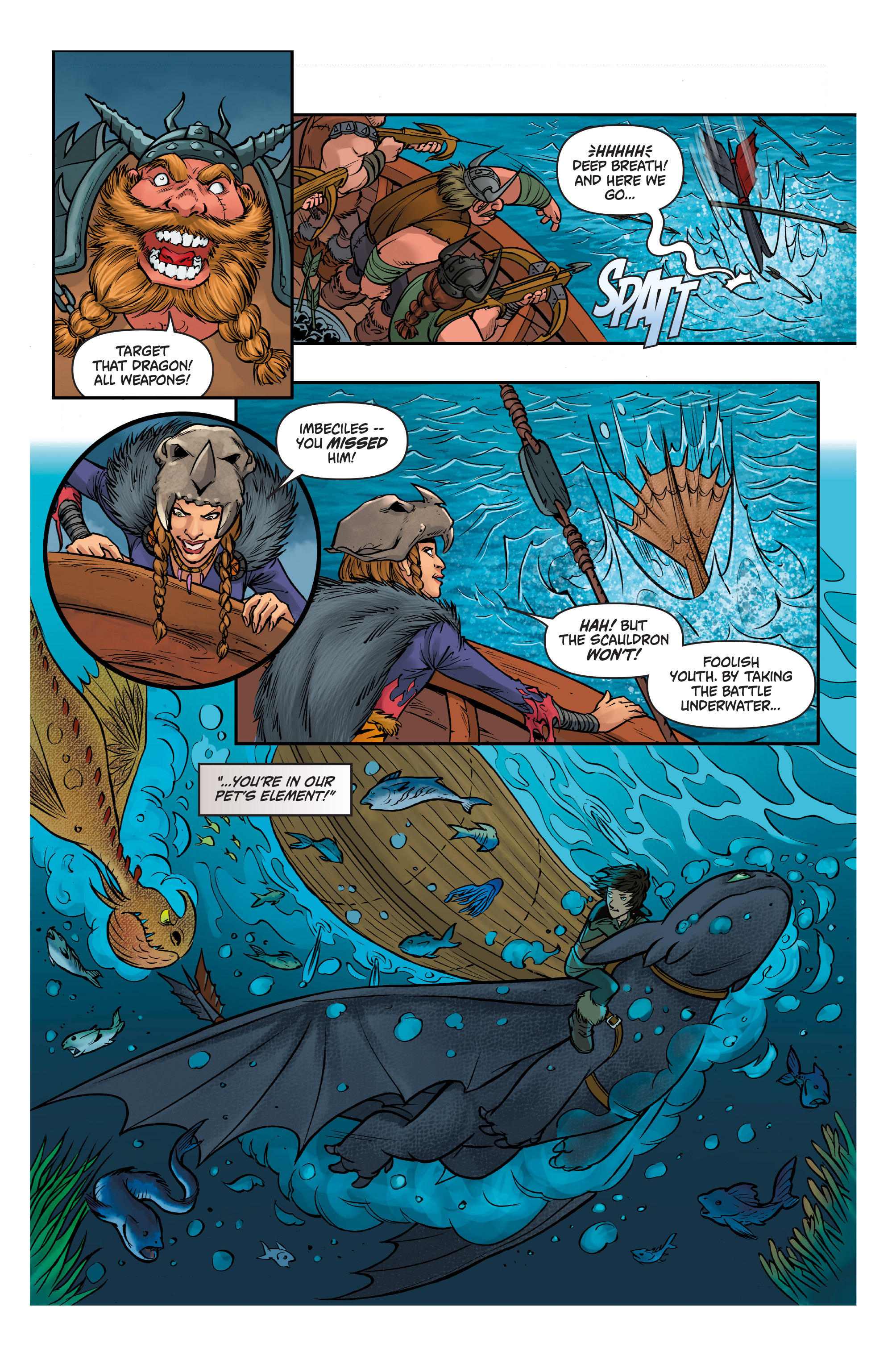 Read online DreamWorks Dragons: Defenders of Berk Collection: Fire & Ice comic -  Issue # TPB - 40