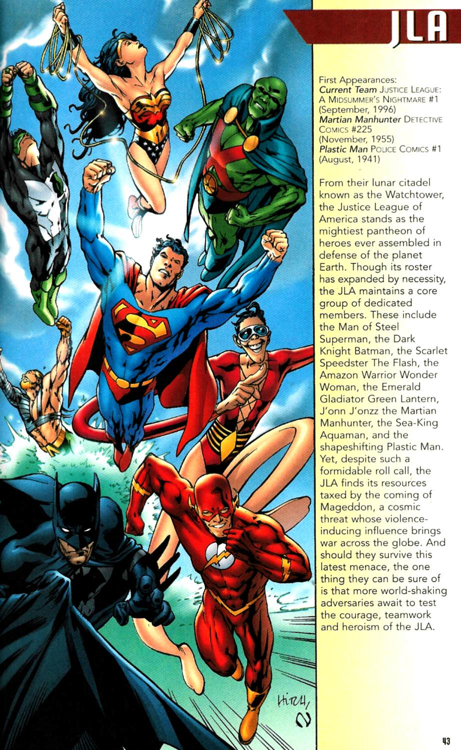Read online Secret Files & Origins Guide to the DC Universe 2000 comic -  Issue #1 - 39
