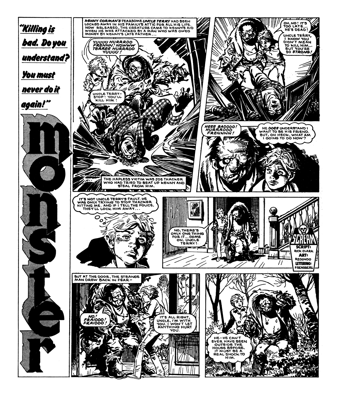 Read online Scream! (1984) comic -  Issue #5 - 7