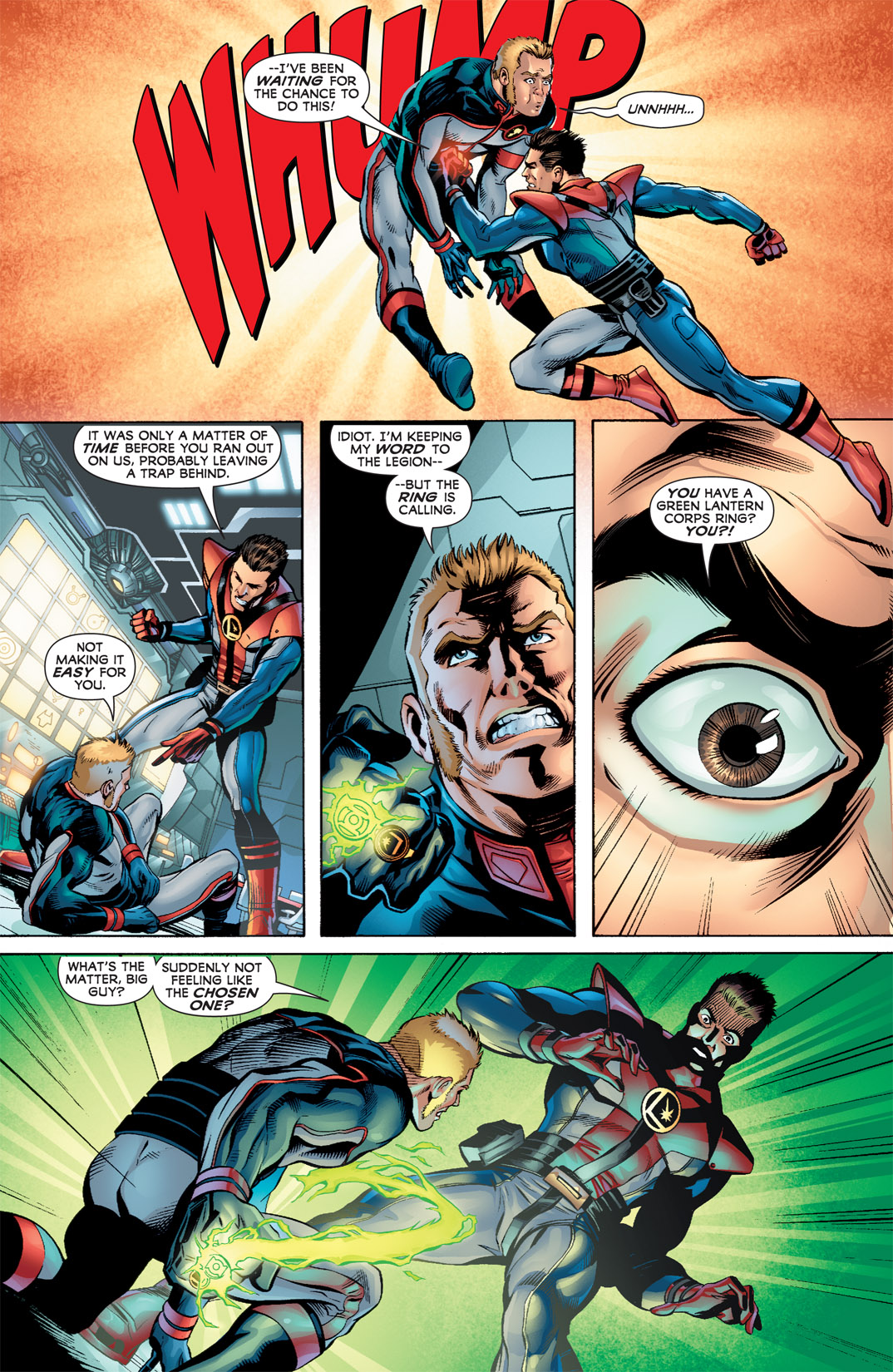 Read online Legion of Super-Heroes (2010) comic -  Issue #3 - 4