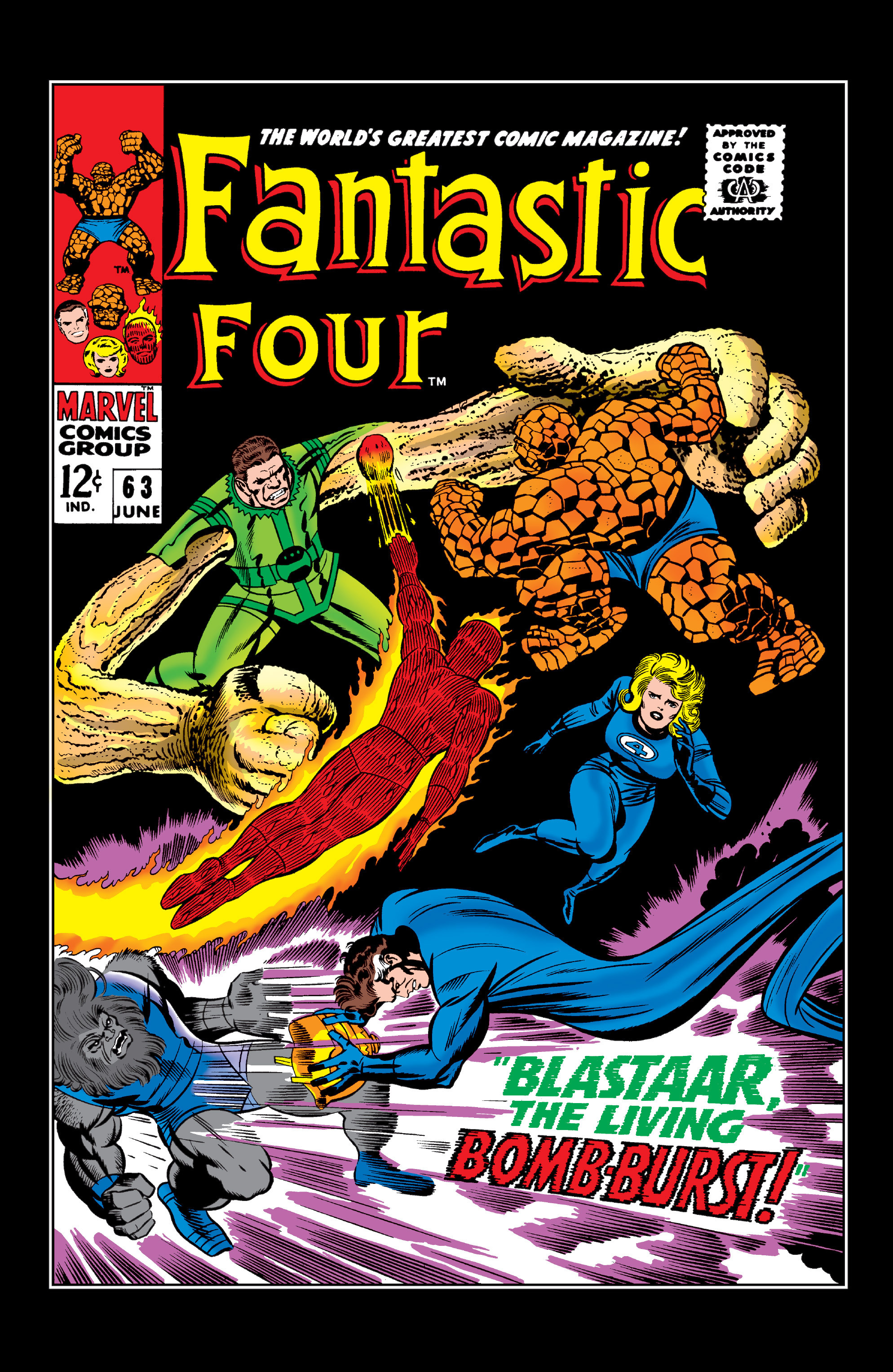 Read online Marvel Masterworks: The Fantastic Four comic -  Issue # TPB 7 (Part 1) - 47