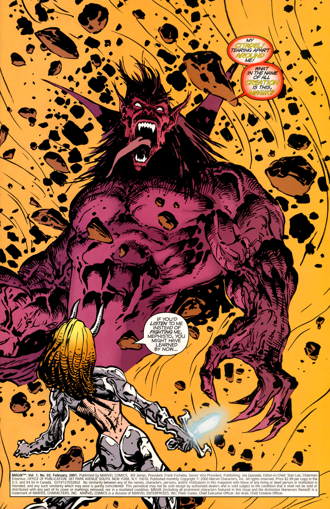 Read online Magik comic -  Issue #3 - 3
