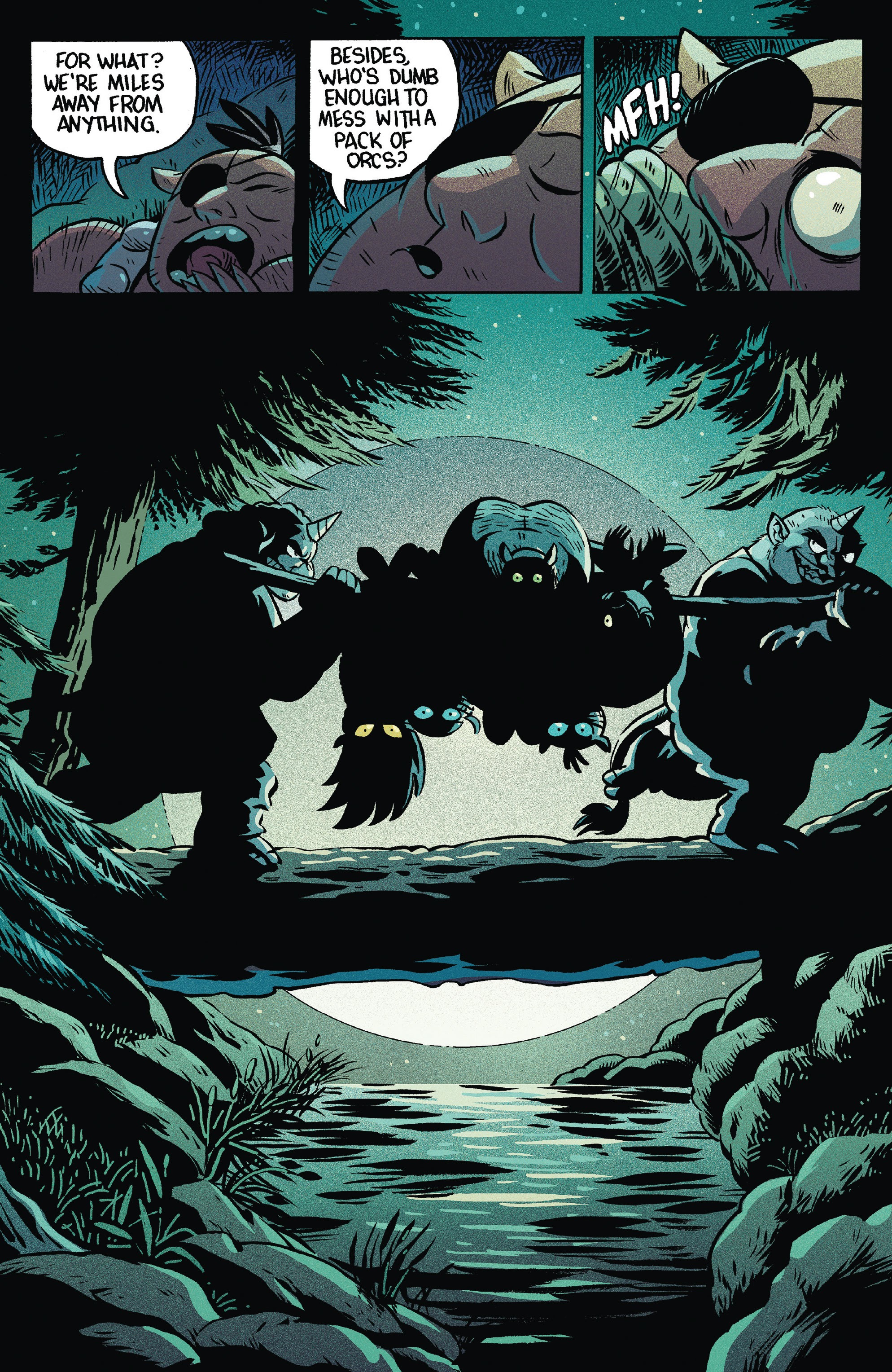 Read online ORCS! comic -  Issue #3 - 11