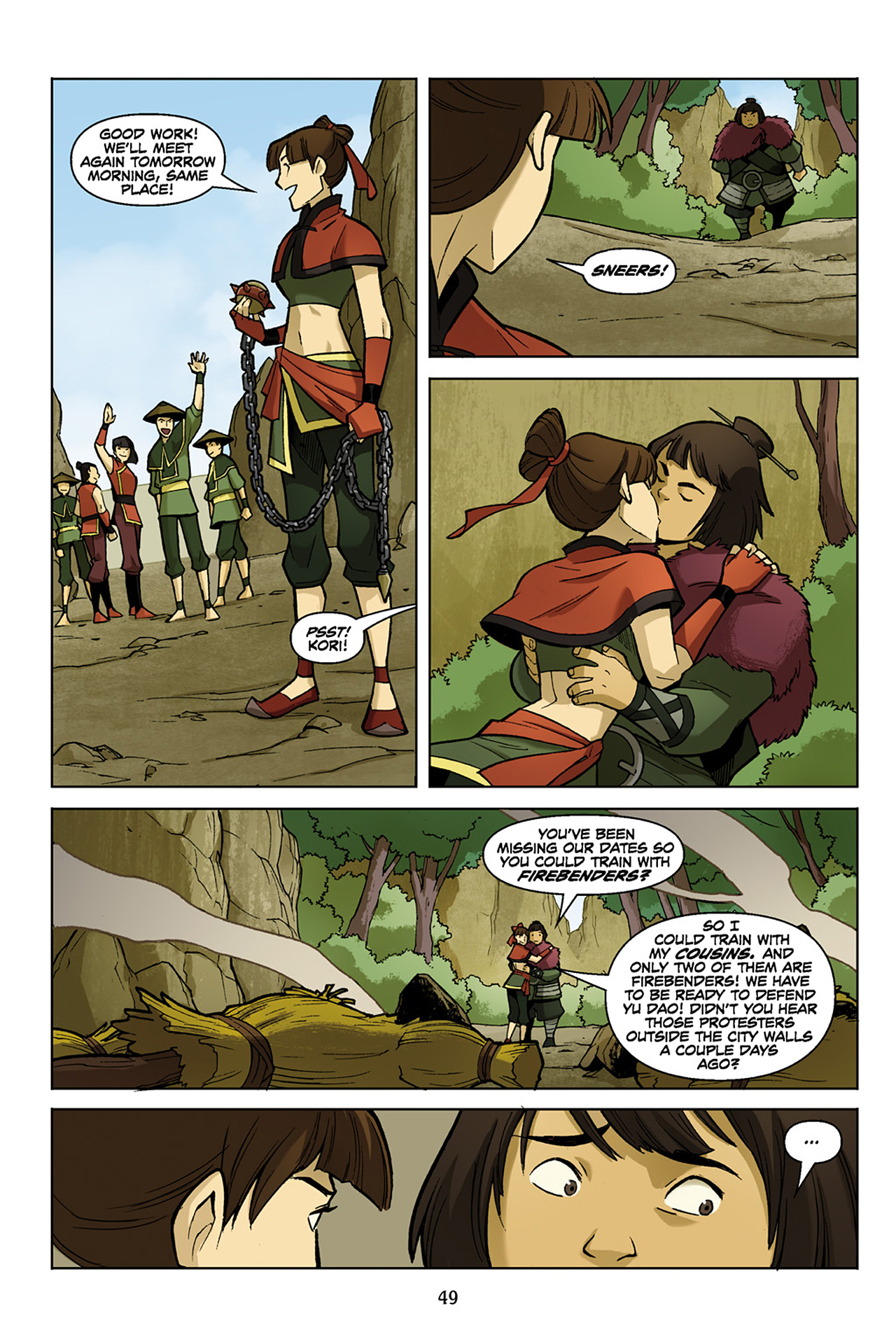 Read online Nickelodeon Avatar: The Last Airbender - The Promise comic -  Issue # Part 2 - 50