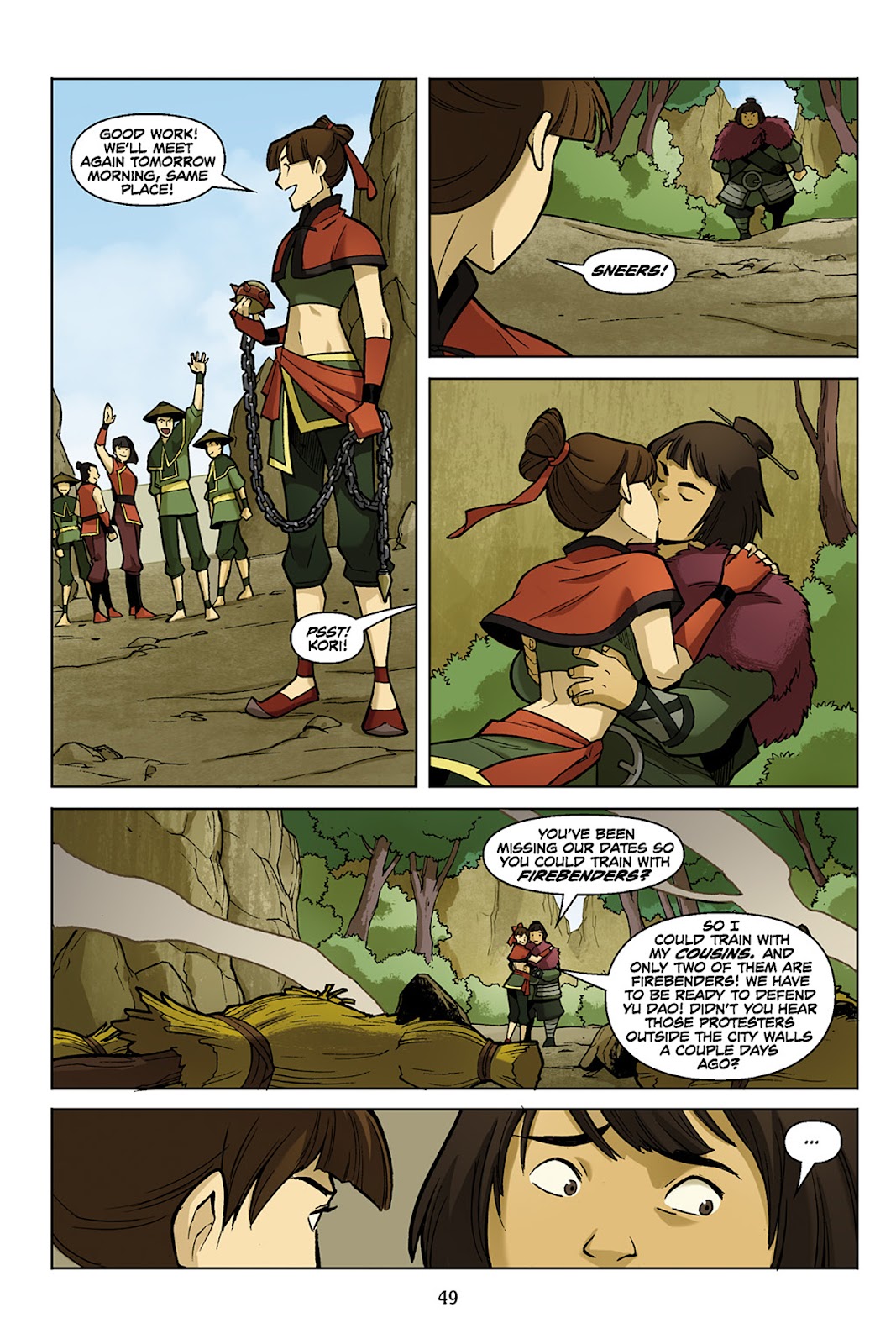 Nickelodeon Avatar: The Last Airbender - The Promise issue Part 2 - Page 50