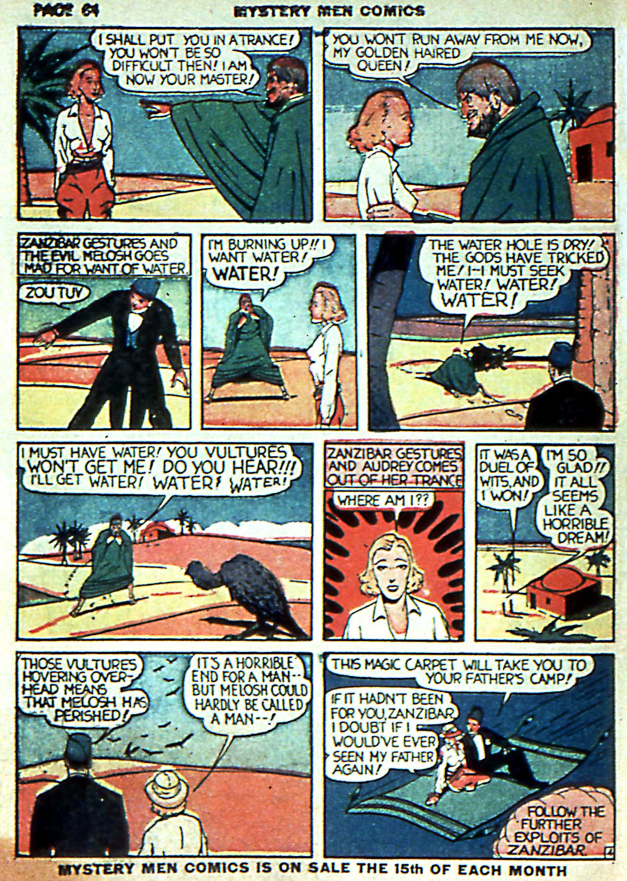 Read online Mystery Men Comics comic -  Issue #7 - 66