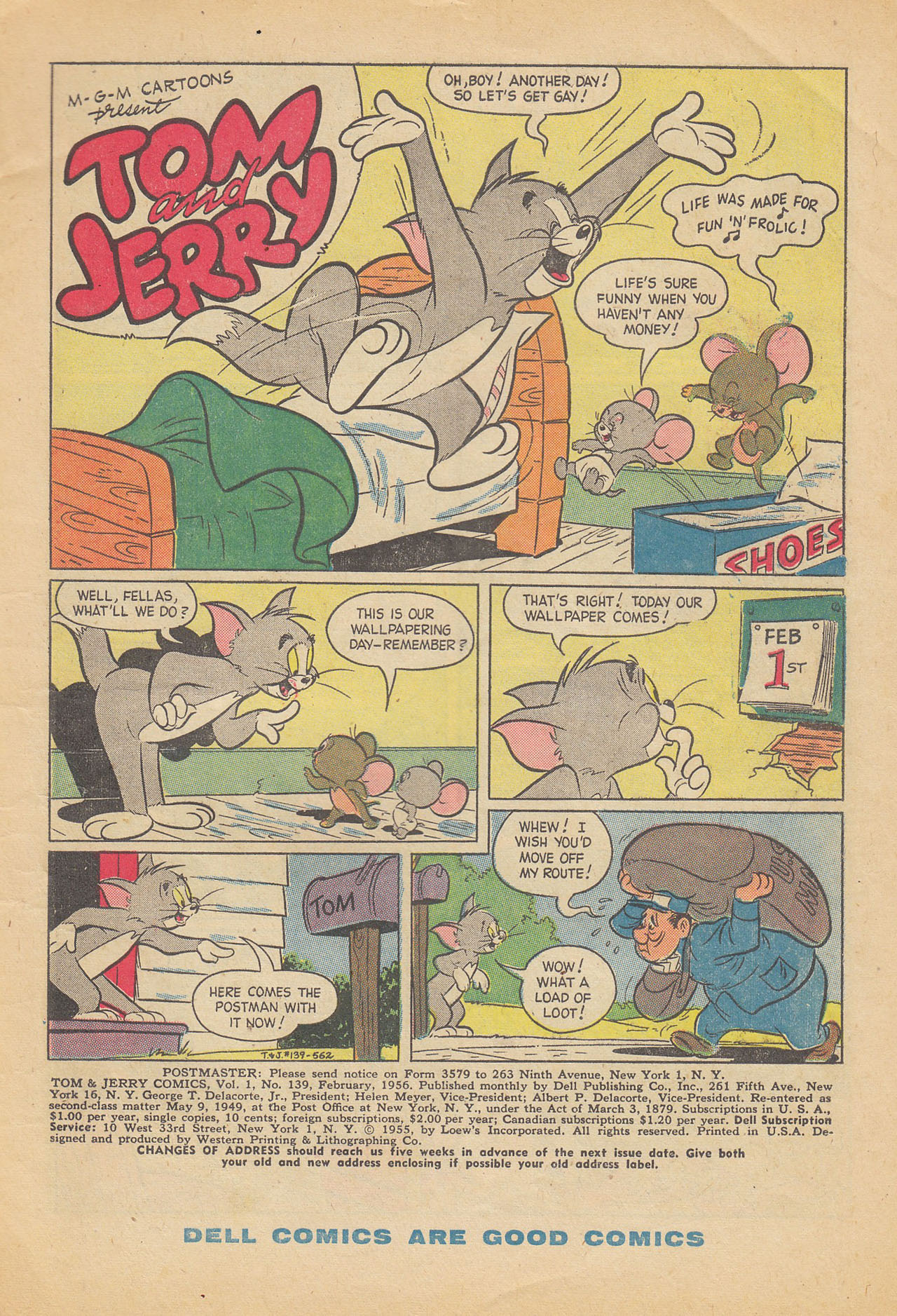 Read online Tom & Jerry Comics comic -  Issue #139 - 3