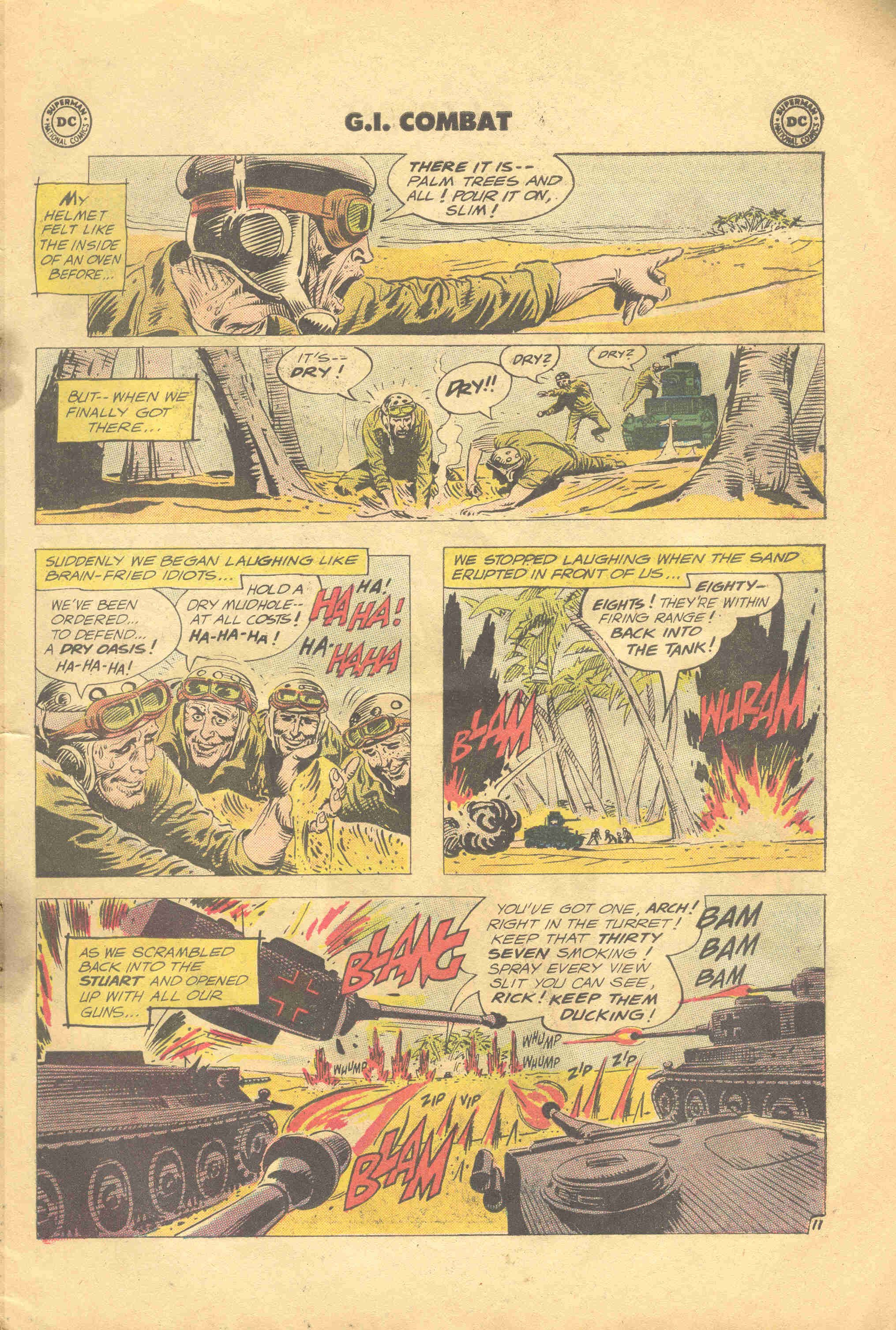 Read online G.I. Combat (1952) comic -  Issue #99 - 11