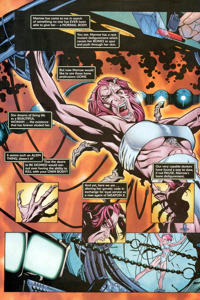 Read online Weapon X: The Draft comic -  Issue # Issue Marrow - 4