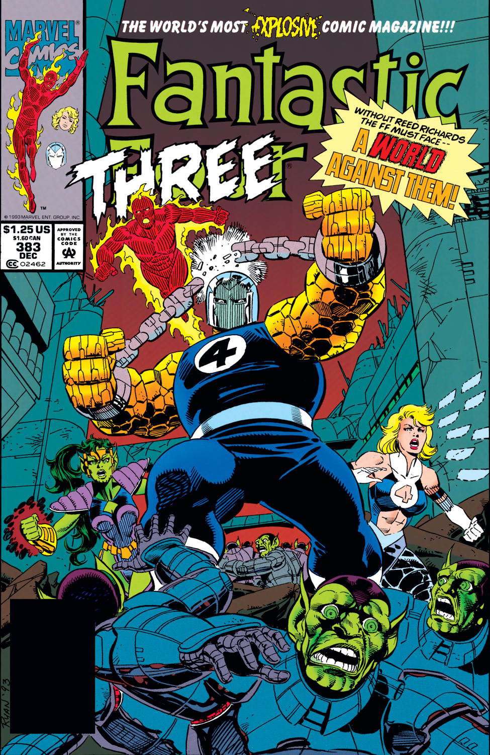 Read online Fantastic Four (1961) comic -  Issue #383 - 1