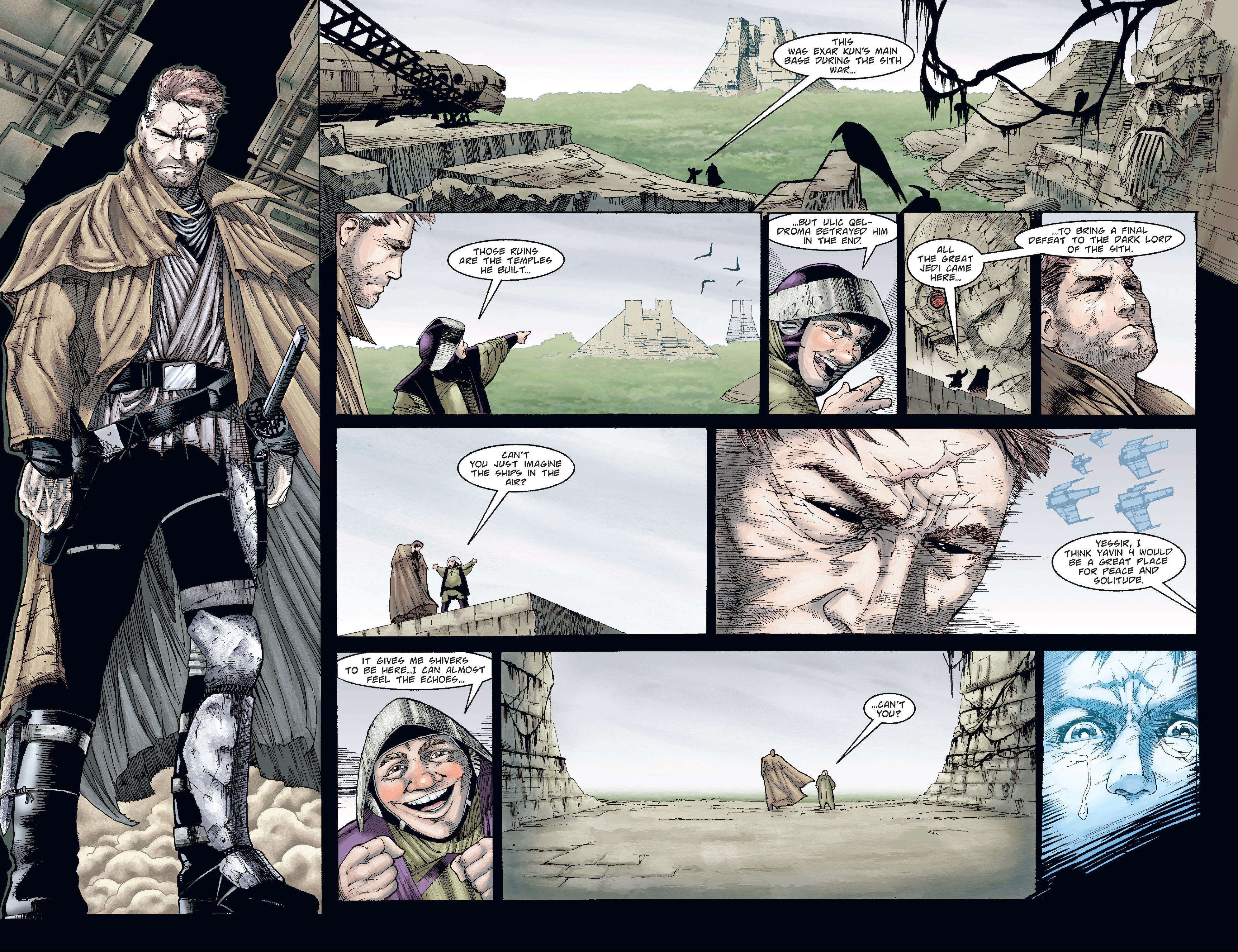 Read online Star Wars: Tales of the Jedi - Redemption comic -  Issue #1 - 6