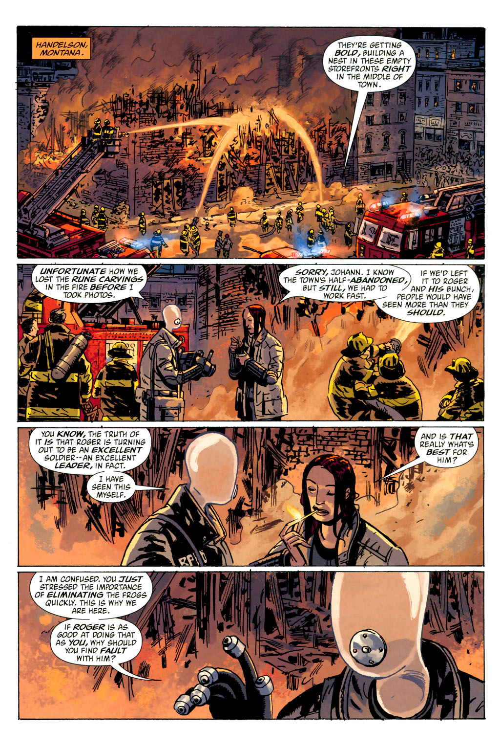 Read online B.P.R.D.: The Black Flame comic -  Issue #2 - 23