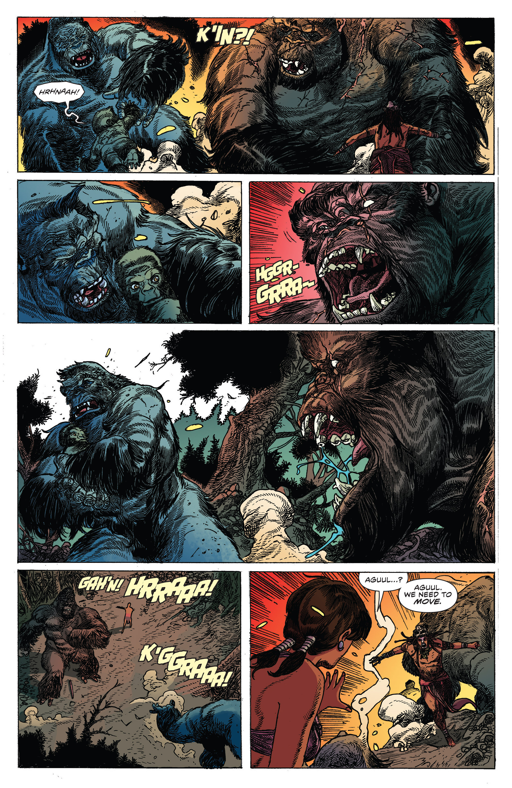 Read online Kong Of Skull Island comic -  Issue #8 - 16