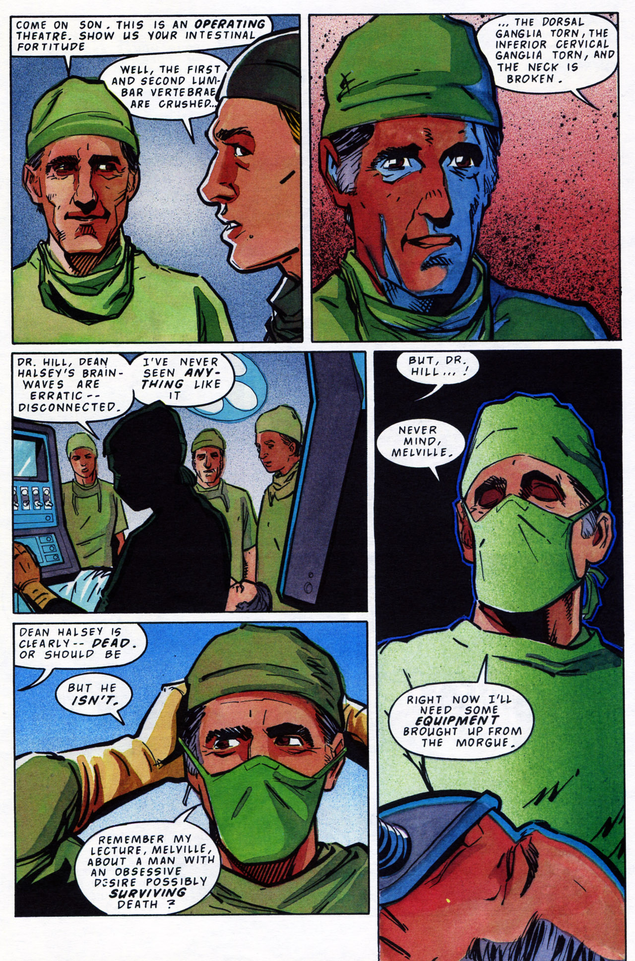 Read online Re-Animator (1991) comic -  Issue #3 - 7
