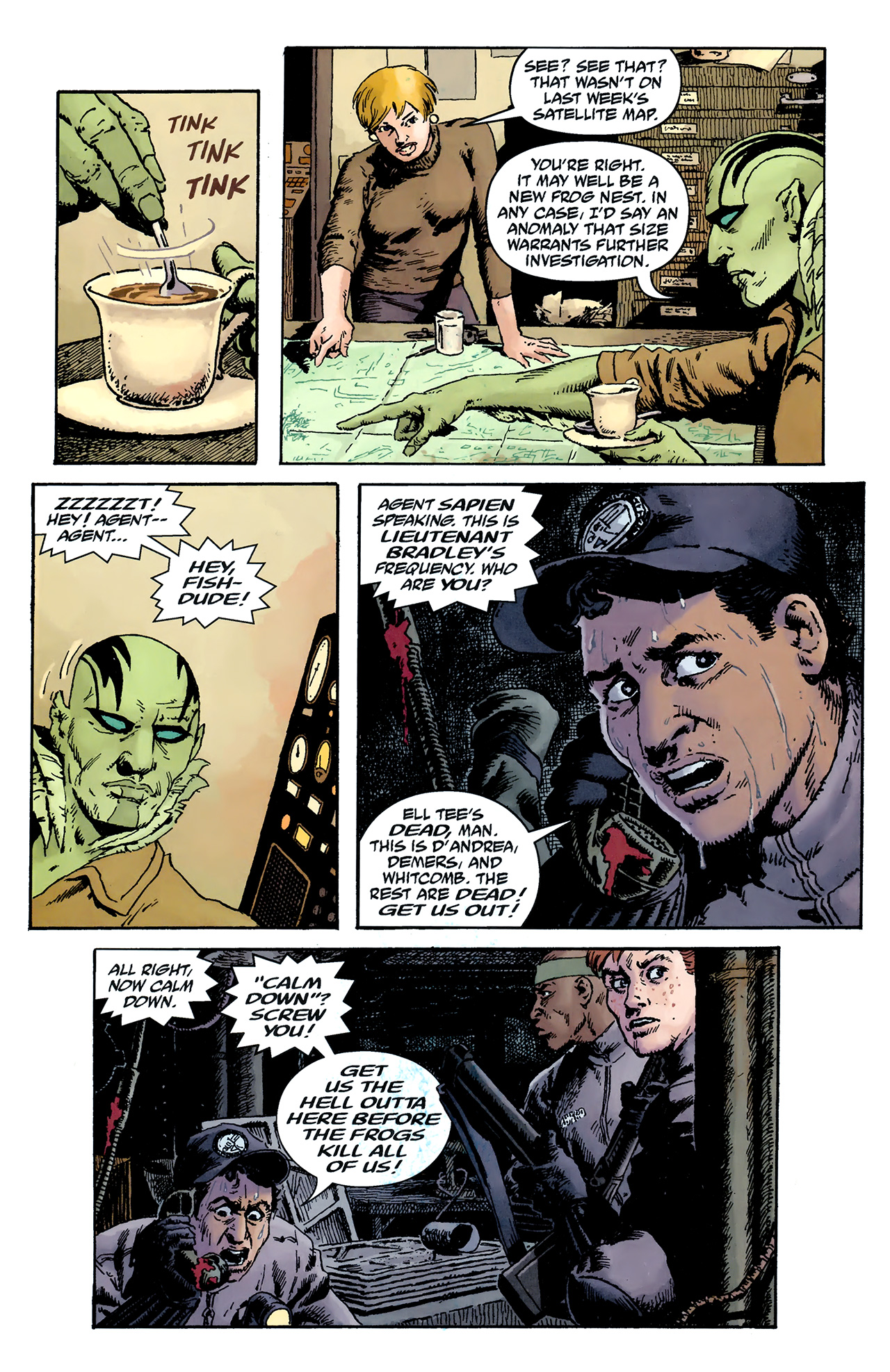 Read online B.P.R.D.: War on Frogs comic -  Issue #2 - 15