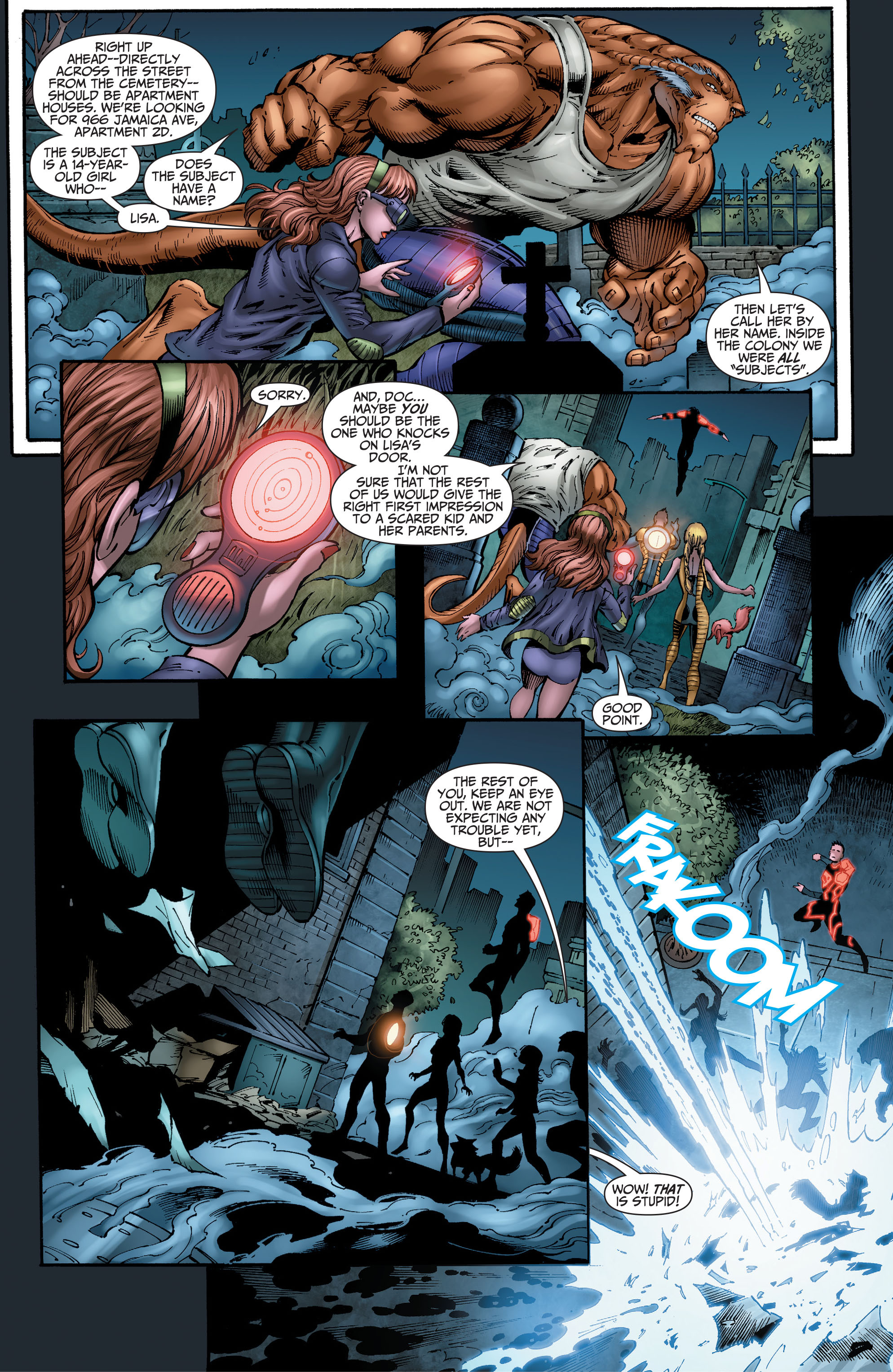 Read online The Ravagers comic -  Issue #6 - 12