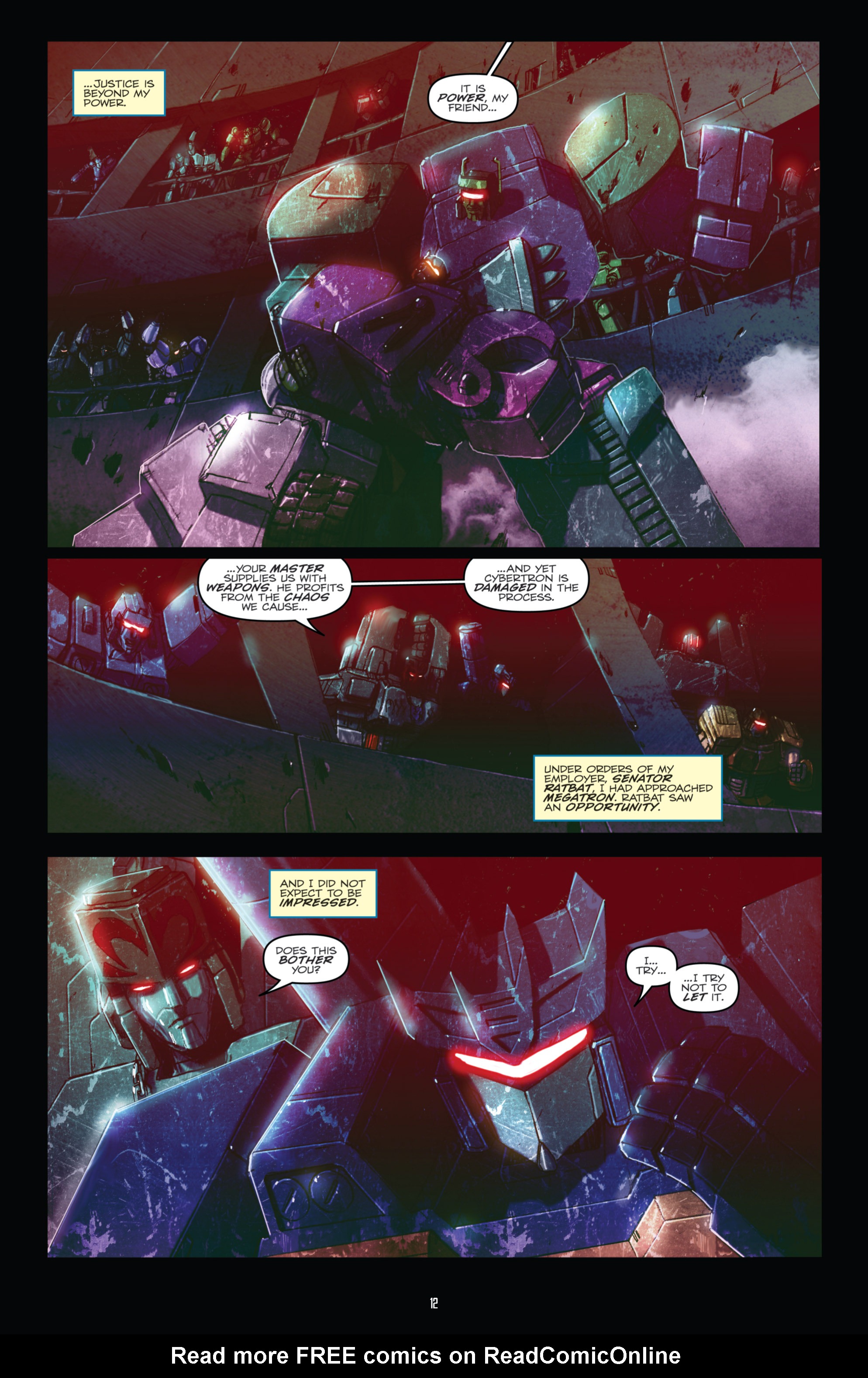 Read online Transformers: Robots In Disguise (2012) comic -  Issue #22 - 15