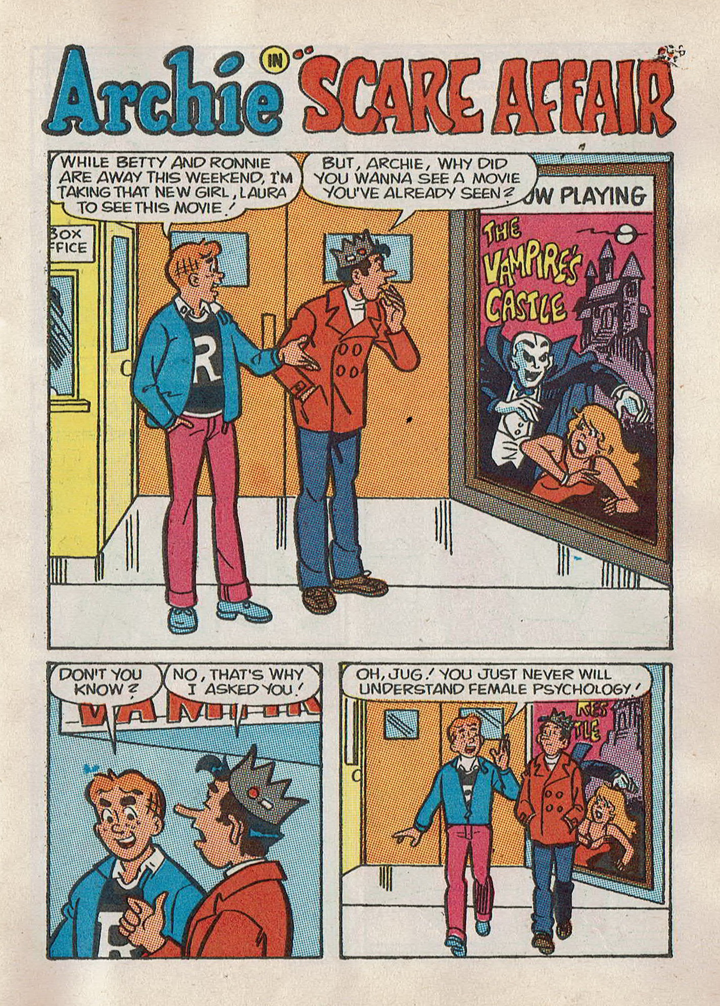 Read online Jughead Jones Comics Digest comic -  Issue #60 - 125