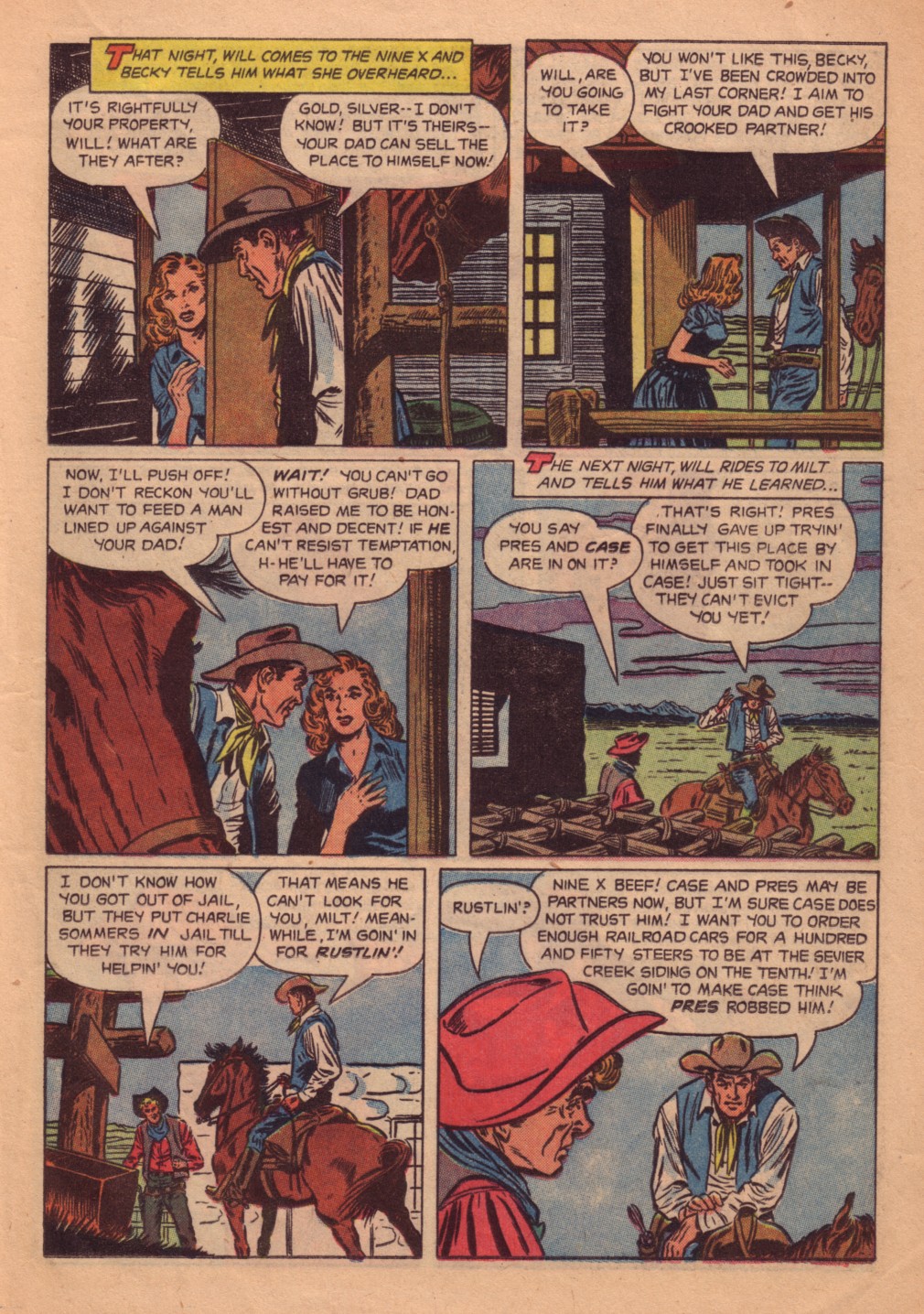 Read online Four Color Comics comic -  Issue #580 - 25