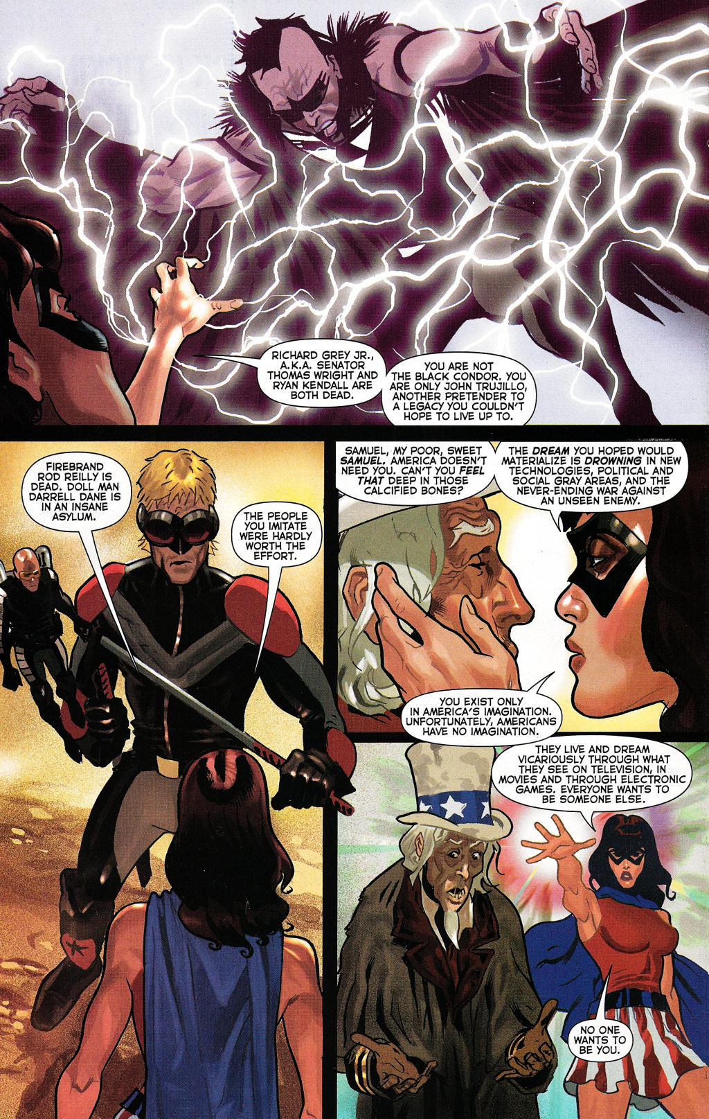 Read online Uncle Sam and the Freedom Fighters (2006) comic -  Issue #5 - 27