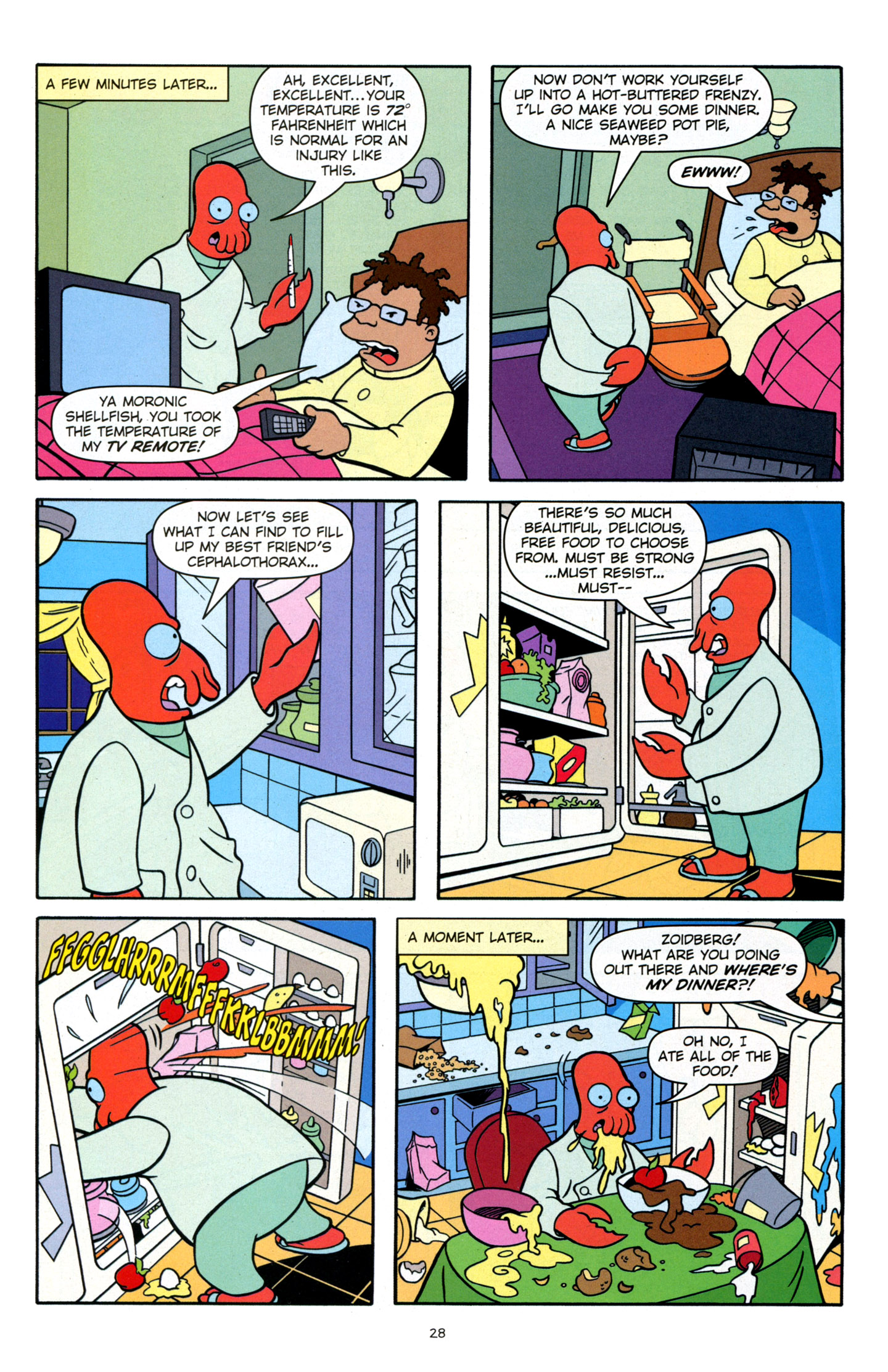 Read online Futurama Comics comic -  Issue #57 - 25