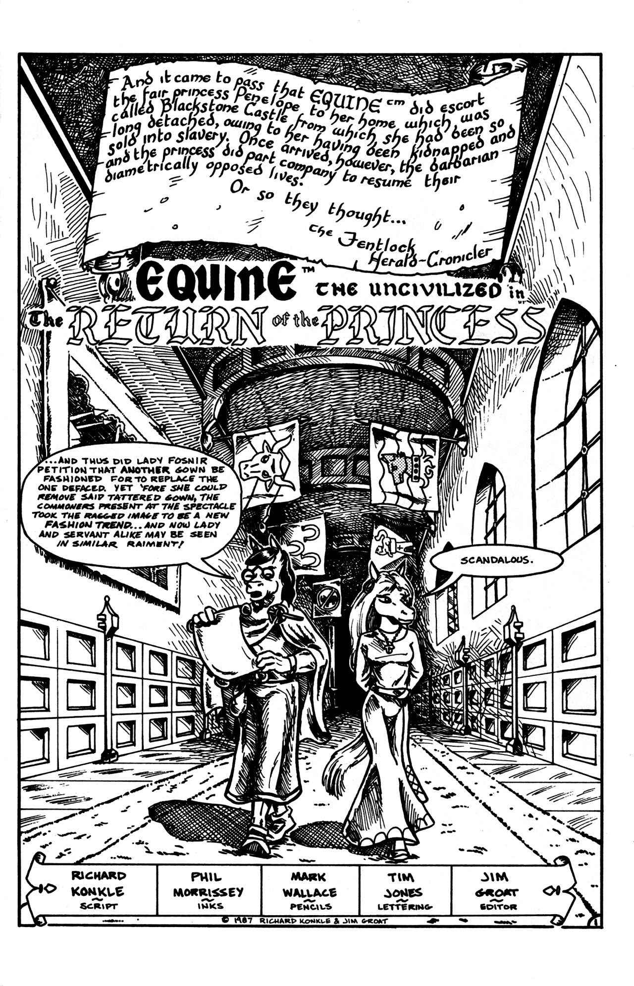 Read online Equine, The Uncivilized comic -  Issue #3 - 3