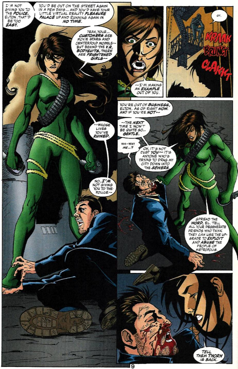 Read online Adventures of Superman (1987) comic -  Issue #585 - 10