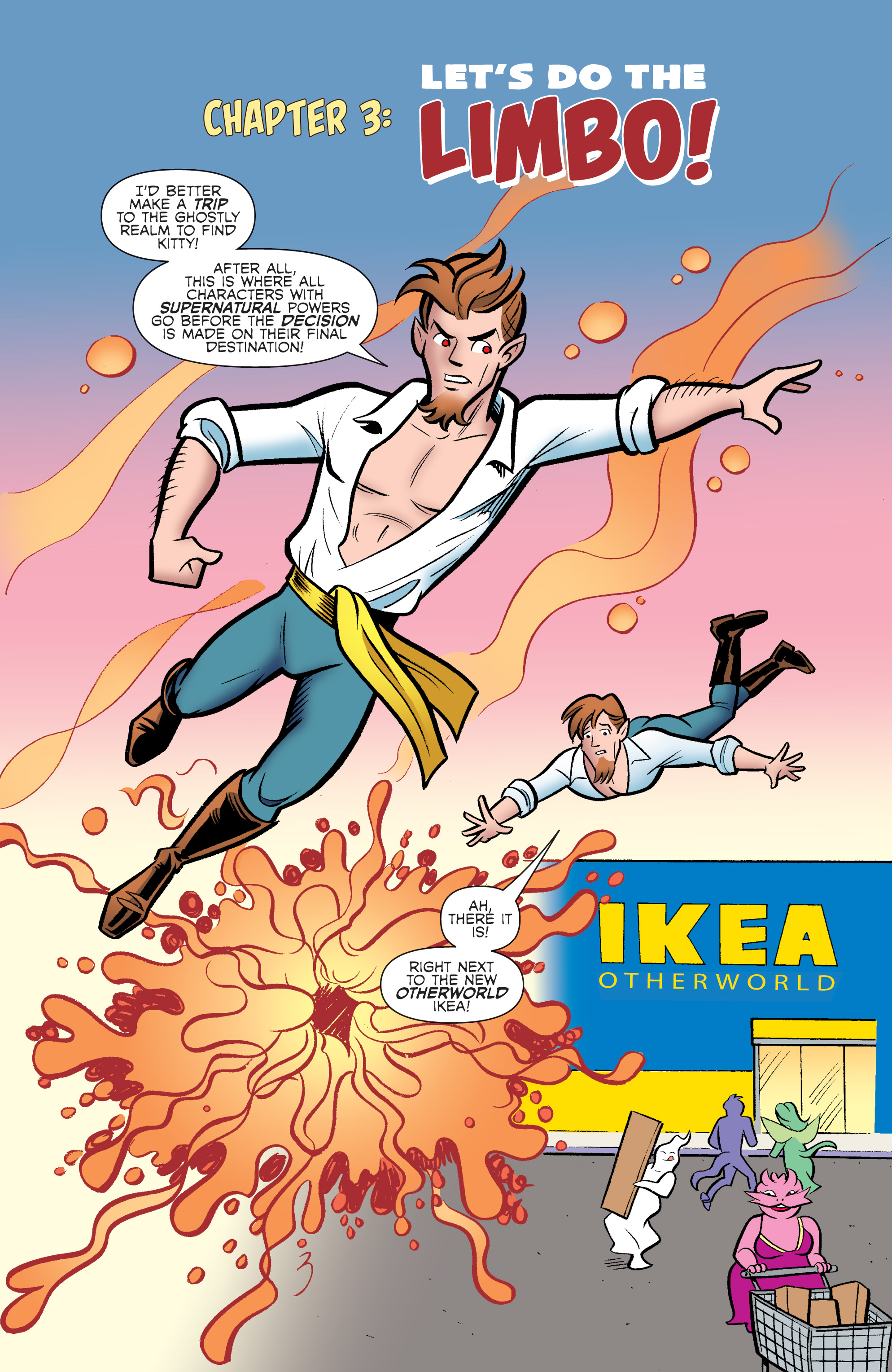 Read online Die Kitty Die! Heaven & Hell comic -  Issue #0 - 13